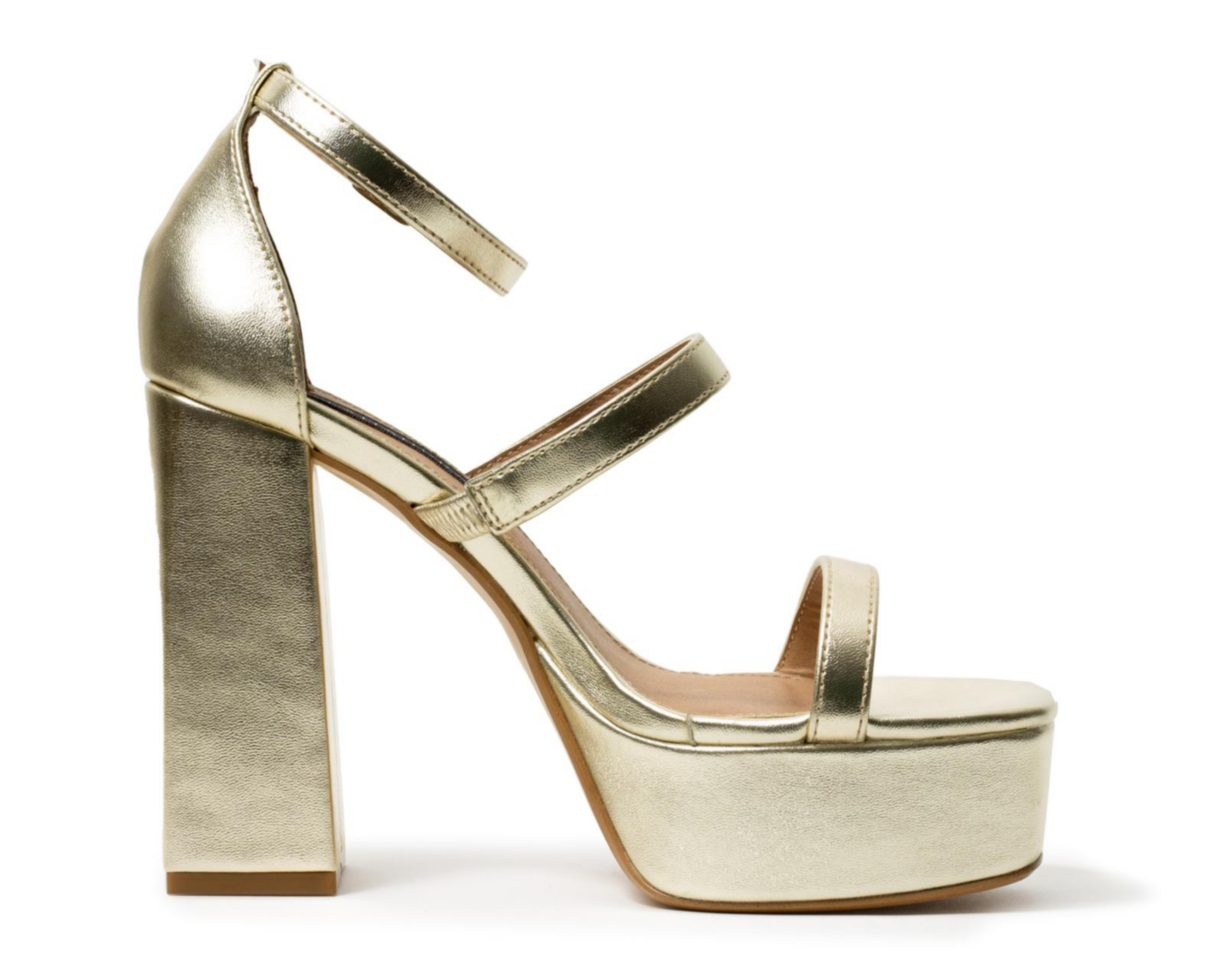 Foto 4 | Sandalias de Tacón Salamandra para Mujer
