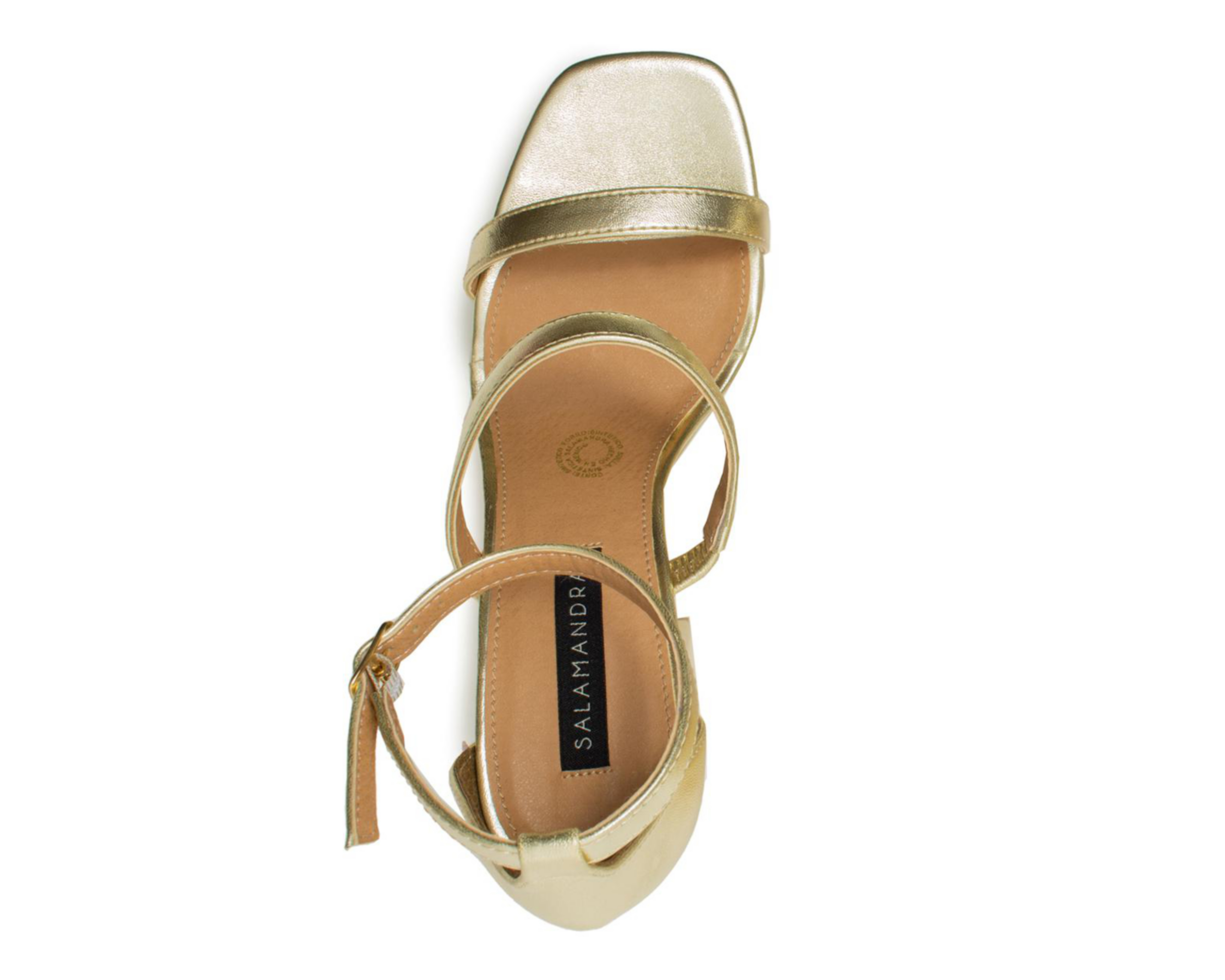 Foto 5 | Sandalias de Tacón Salamandra para Mujer