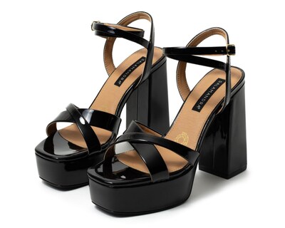 Foto 1 | Sandalias de Tacón Salamandra para Mujer
