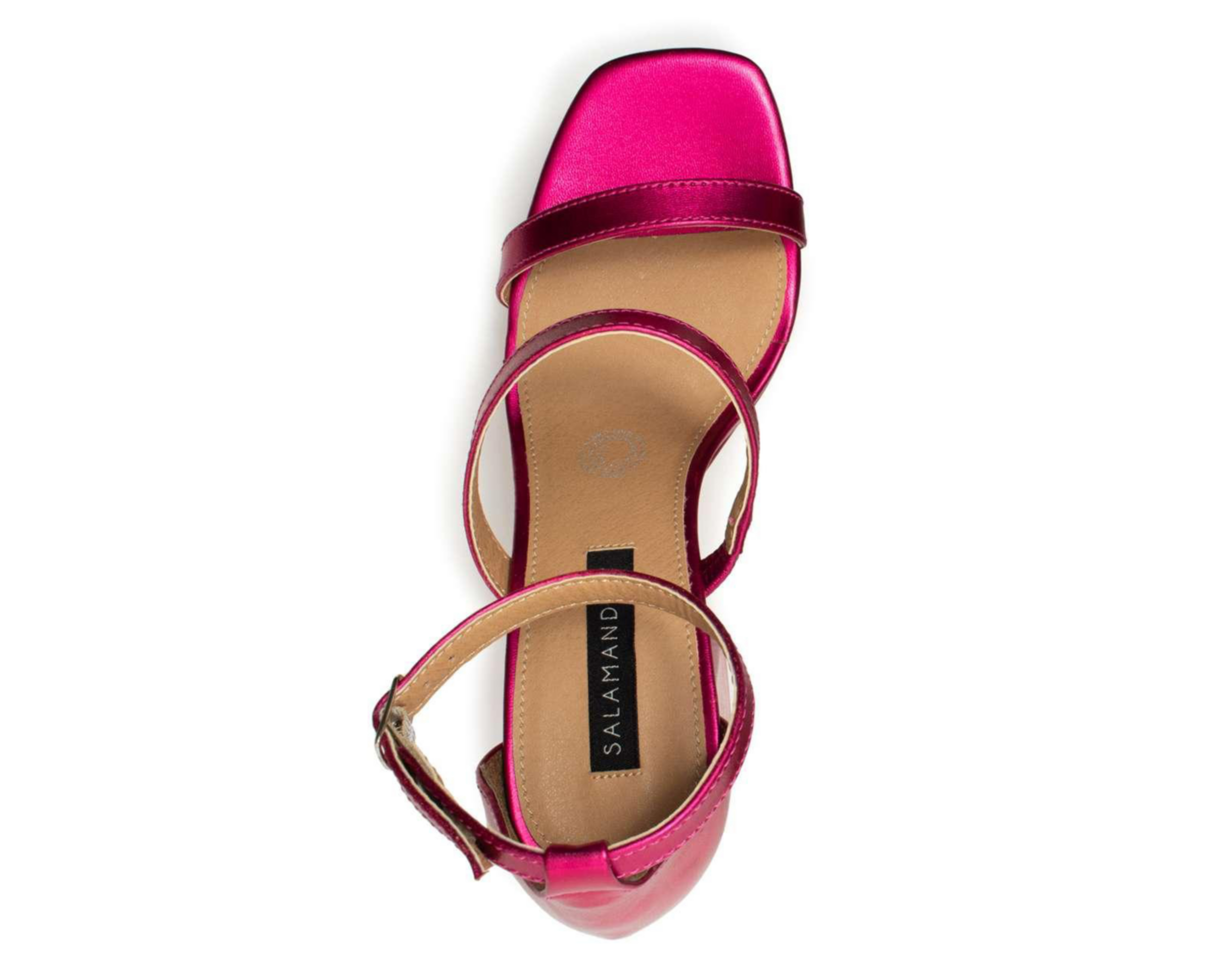 Foto 5 | Sandalias de Tacón Salamandra para Mujer