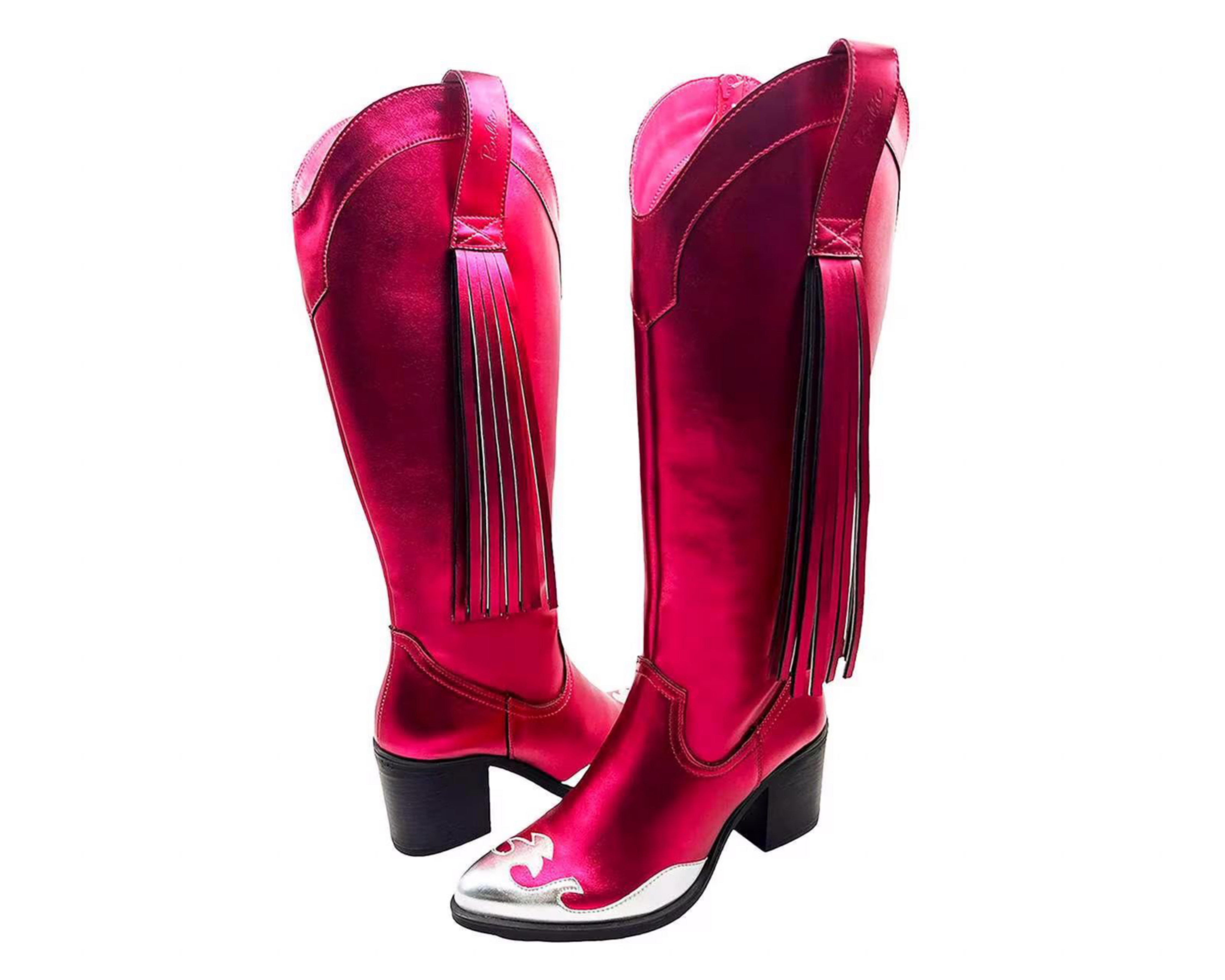 Foto 4 pulgar | Botas Vaqueras Barbie para Mujer