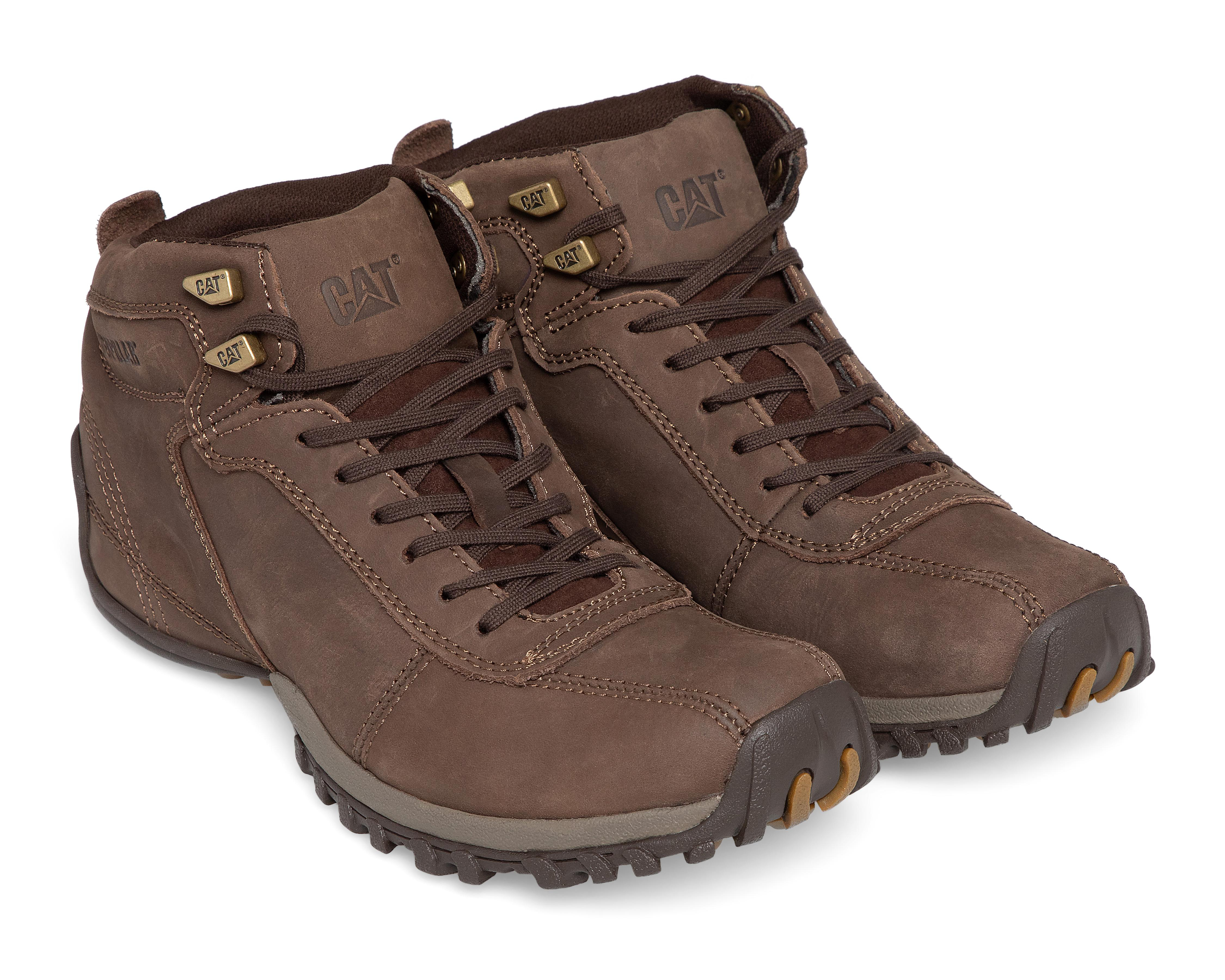 Botas de Trabajo CAT de Piel para Hombre