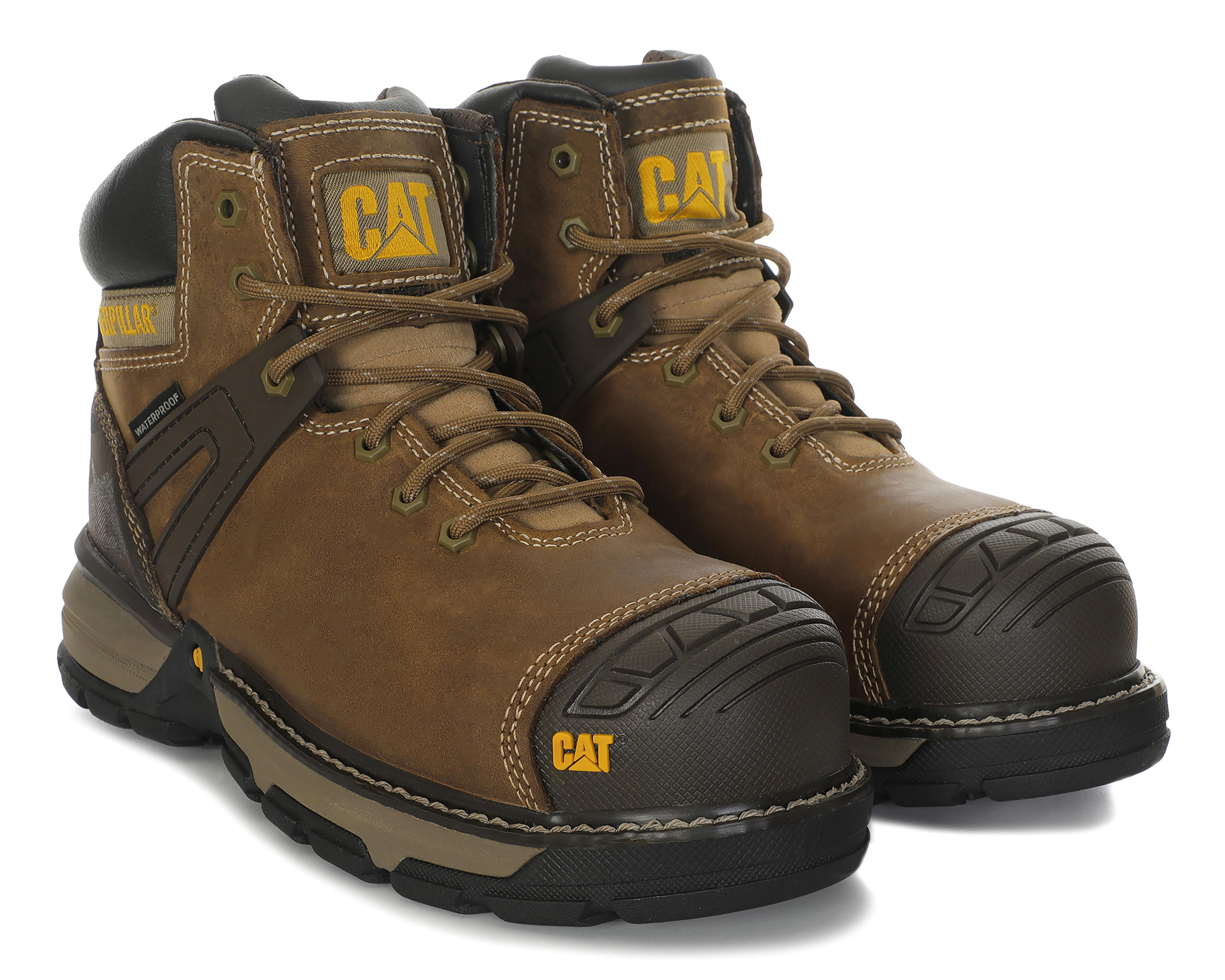 Foto 1 | Botas Industriales CT CAT de Piel para Hombre