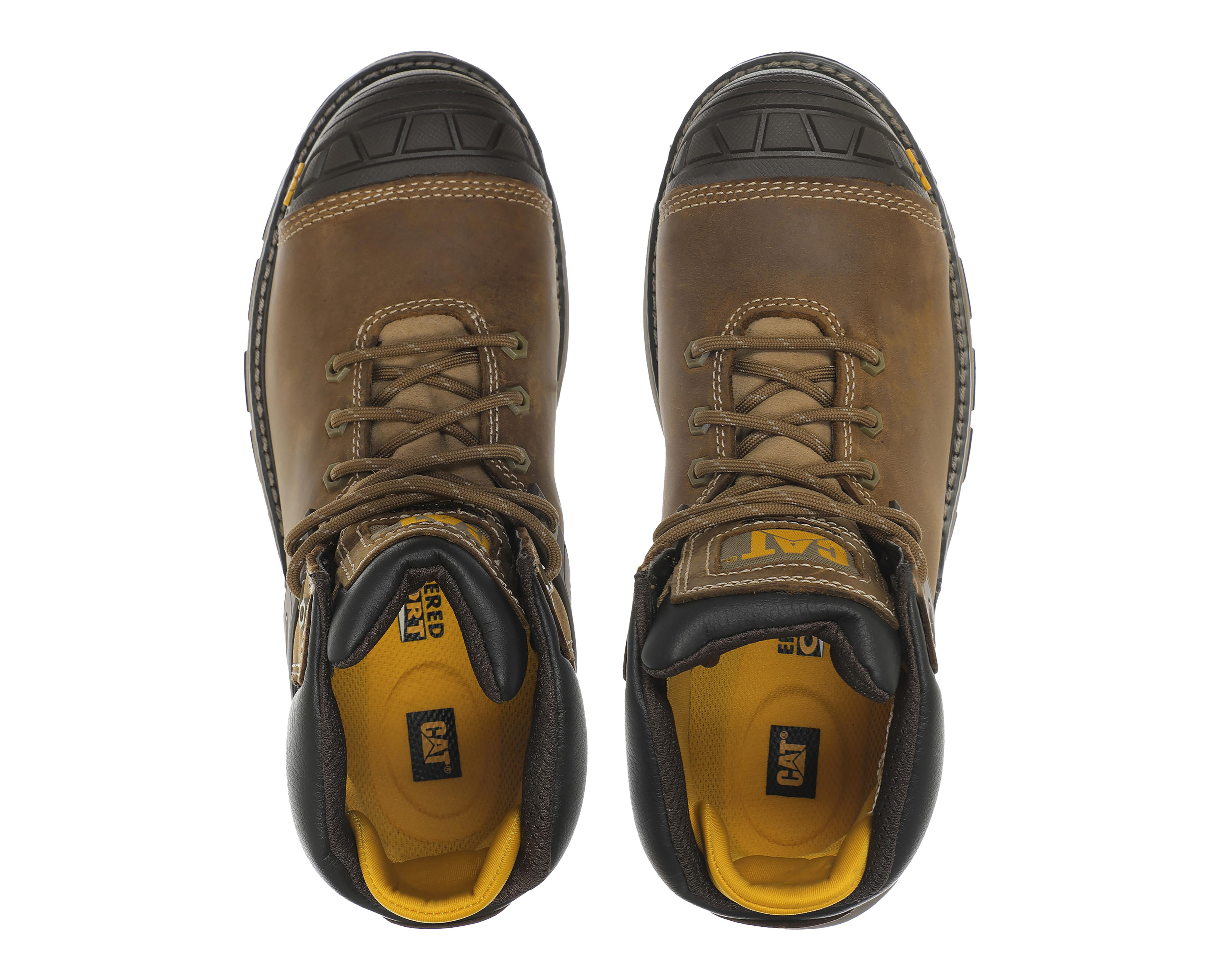 Foto 3 | Botas Industriales CT CAT de Piel para Hombre