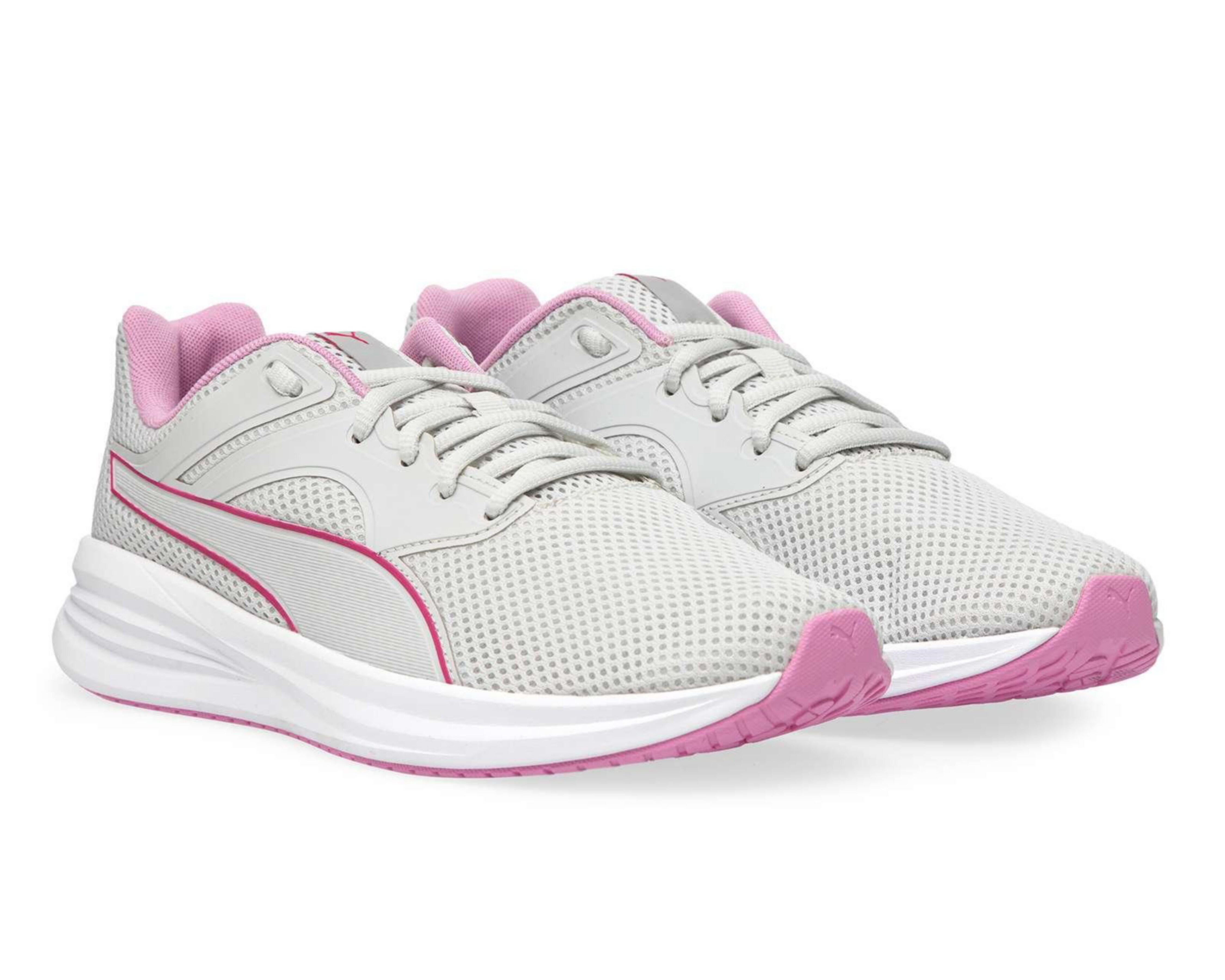 Zapatos puma outlet rosados juveniles