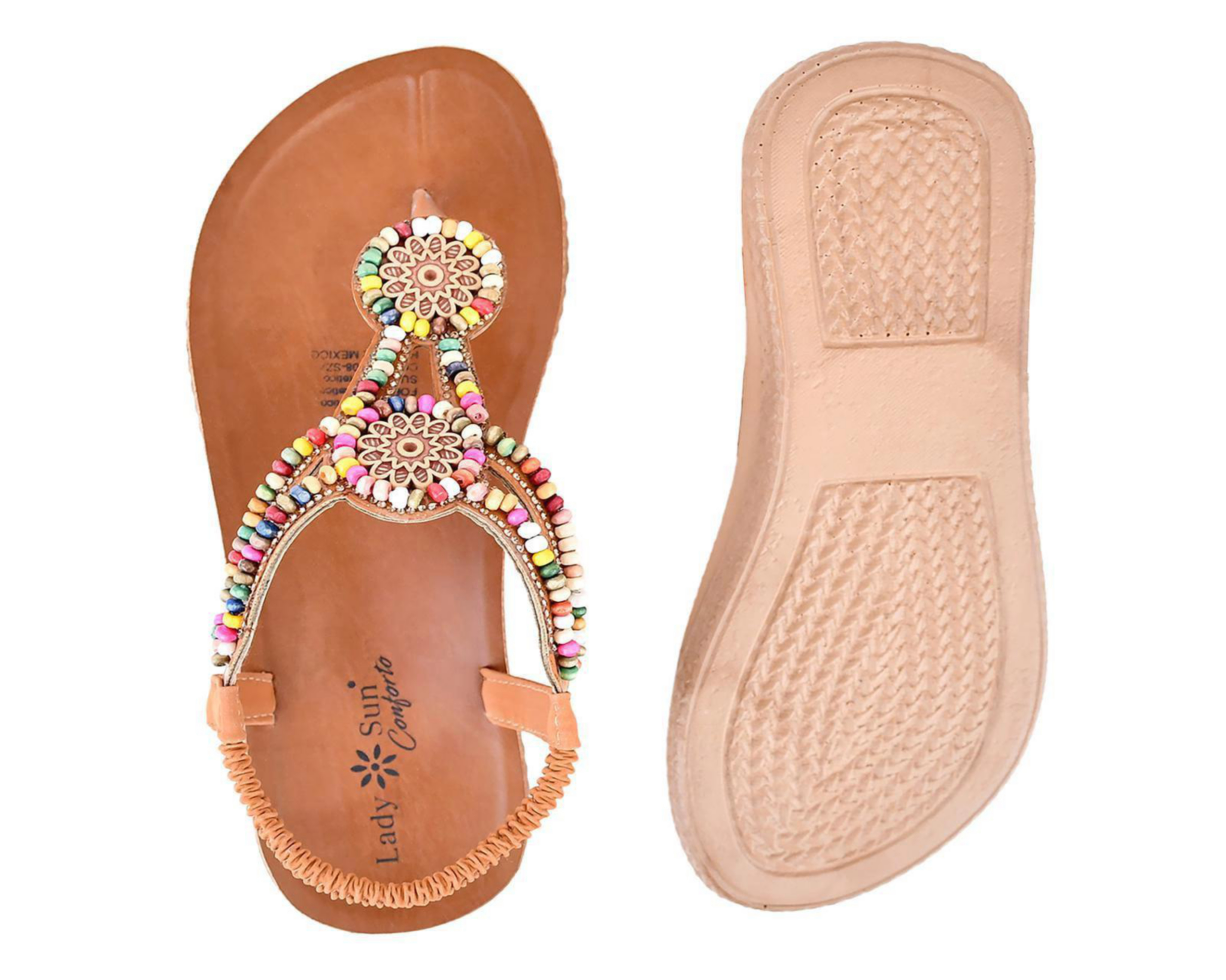 Foto 2 | Sandalias Casuales Lady Sun Conforto para Mujer