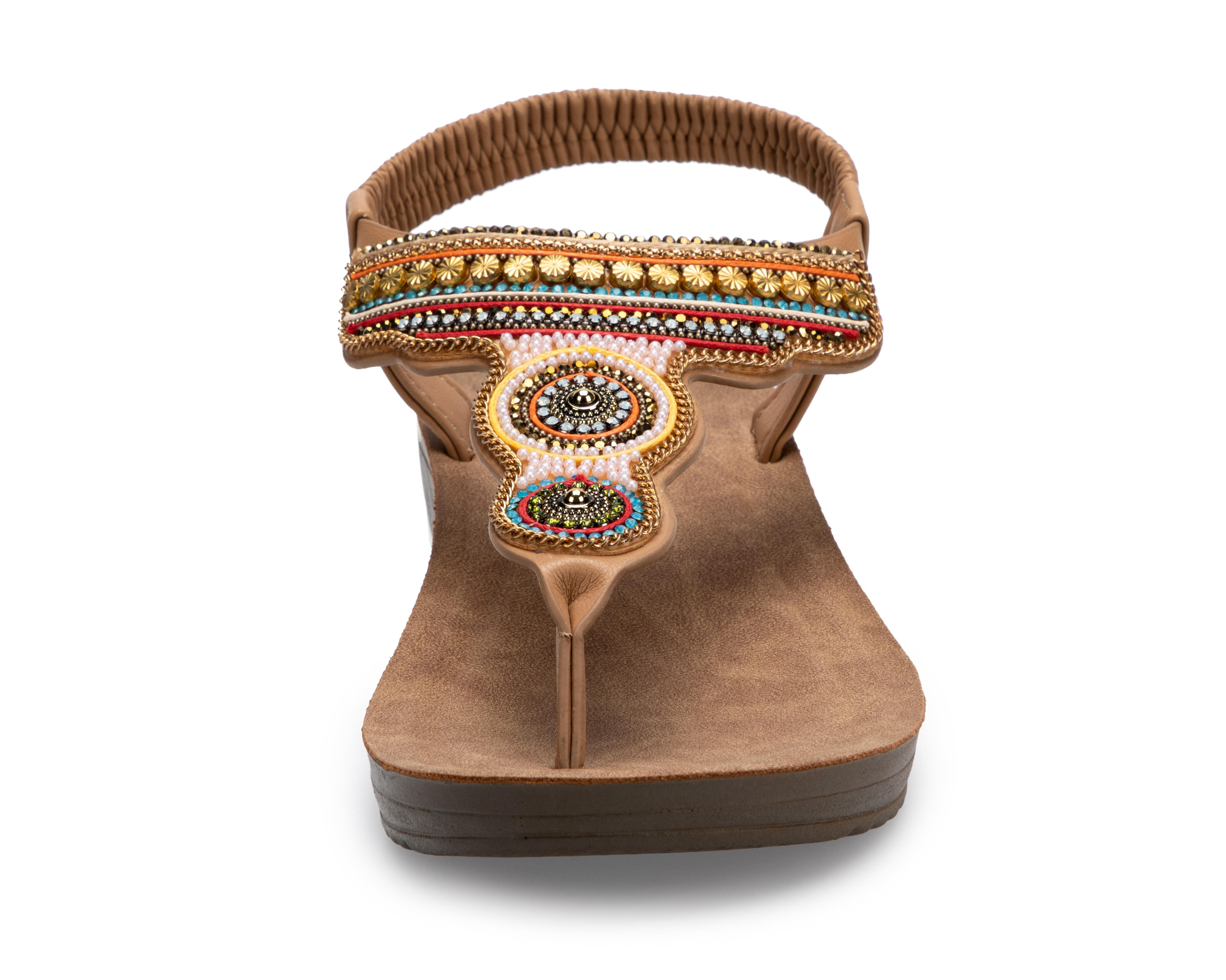 Foto 6 pulgar | Sandalias Casuales Sahara para Mujer