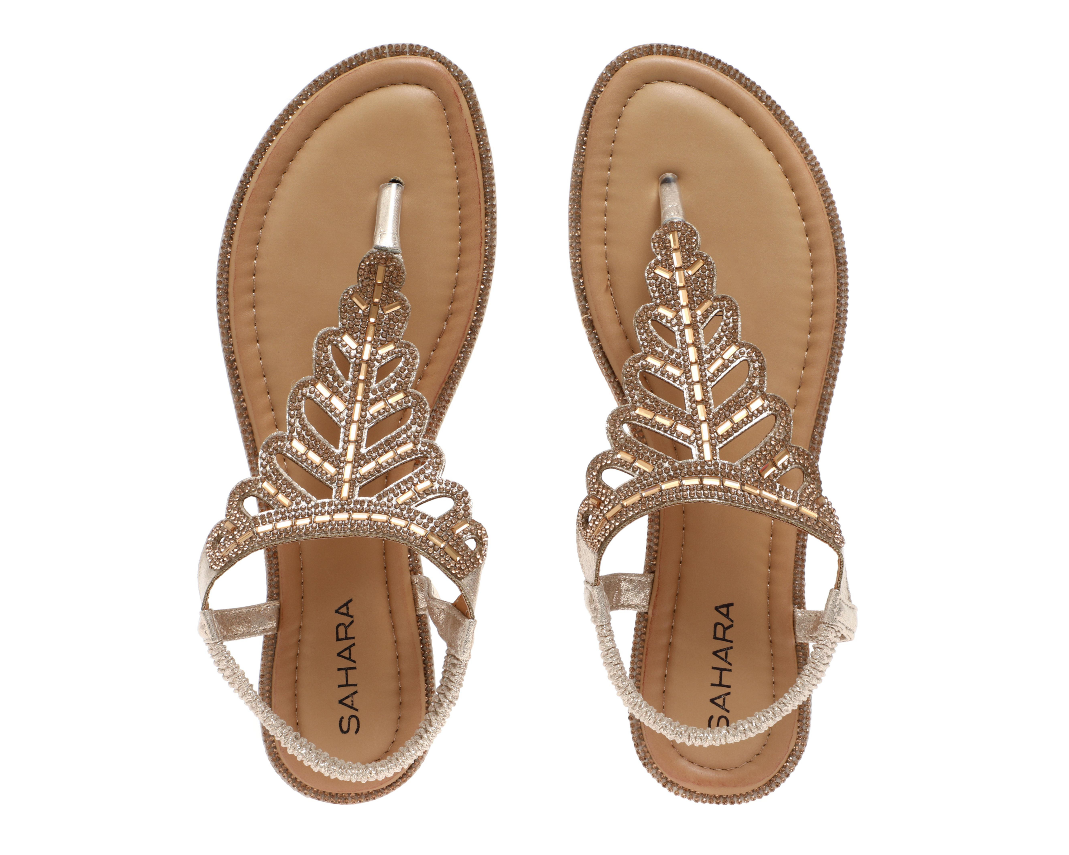 Foto 4 pulgar | Sandalias Casuales Sahara para Mujer