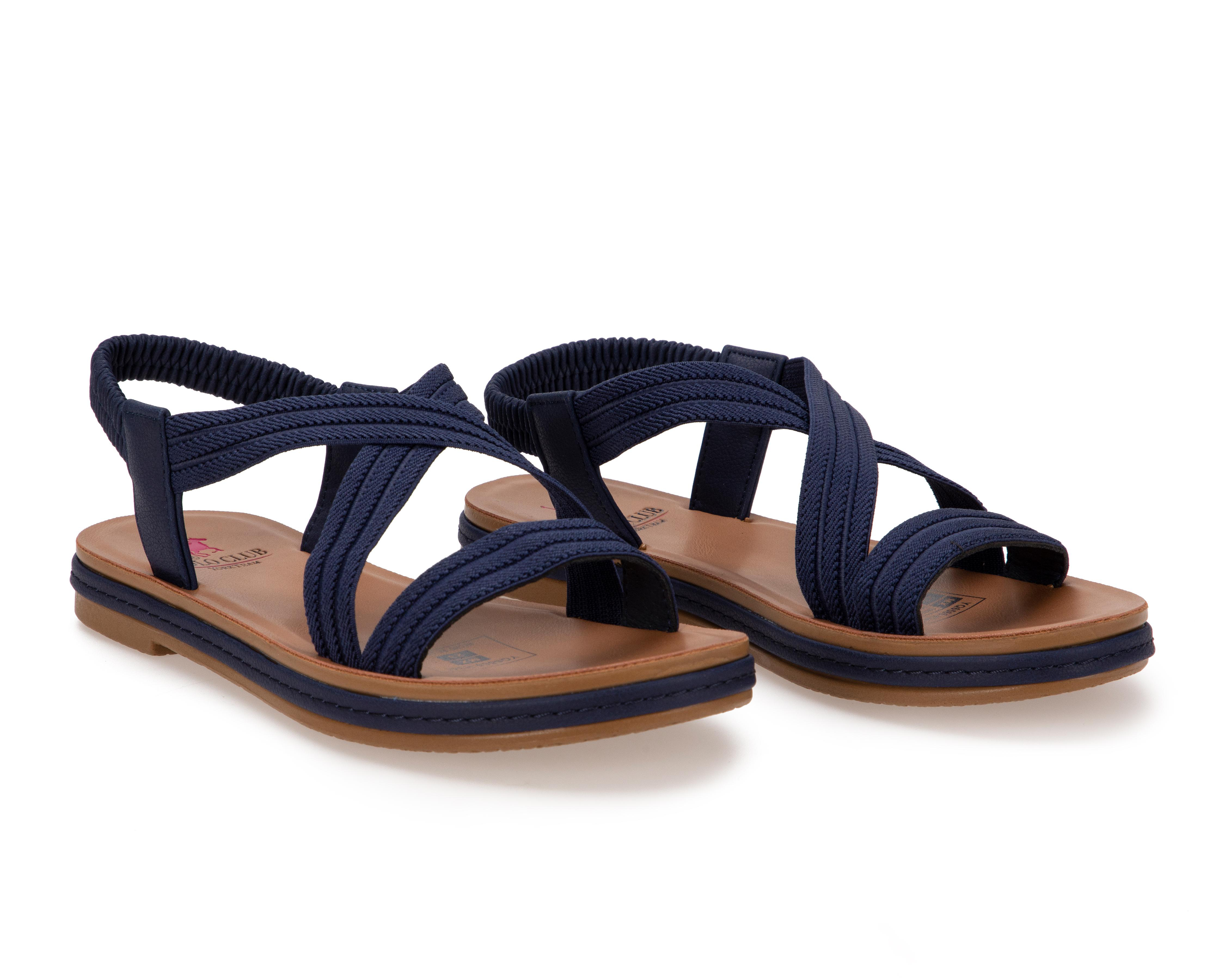 Sandalias Casuales York Team Polo Club para Mujer $399