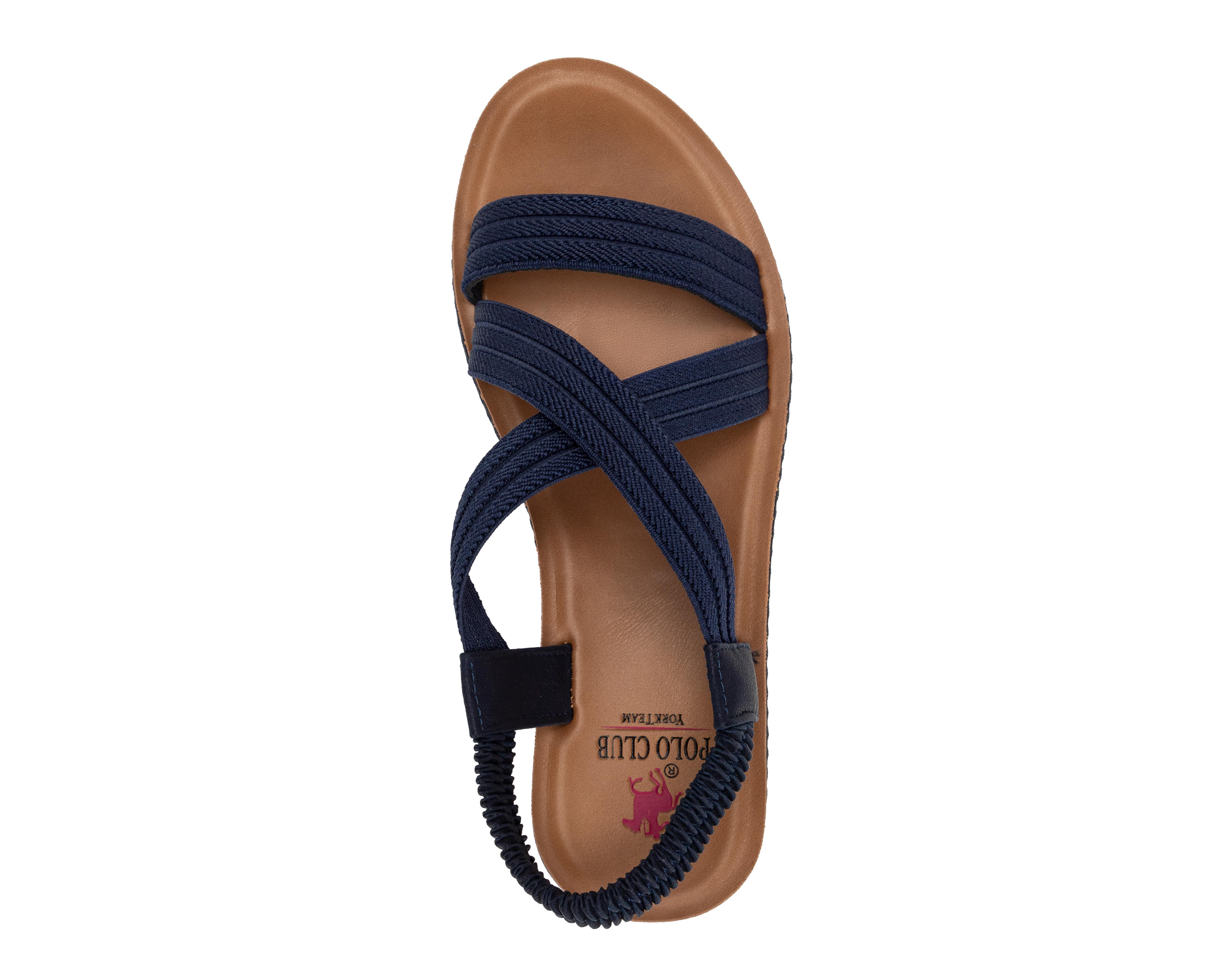 Foto 6 pulgar | Sandalias Casuales York Team Polo Club para Mujer