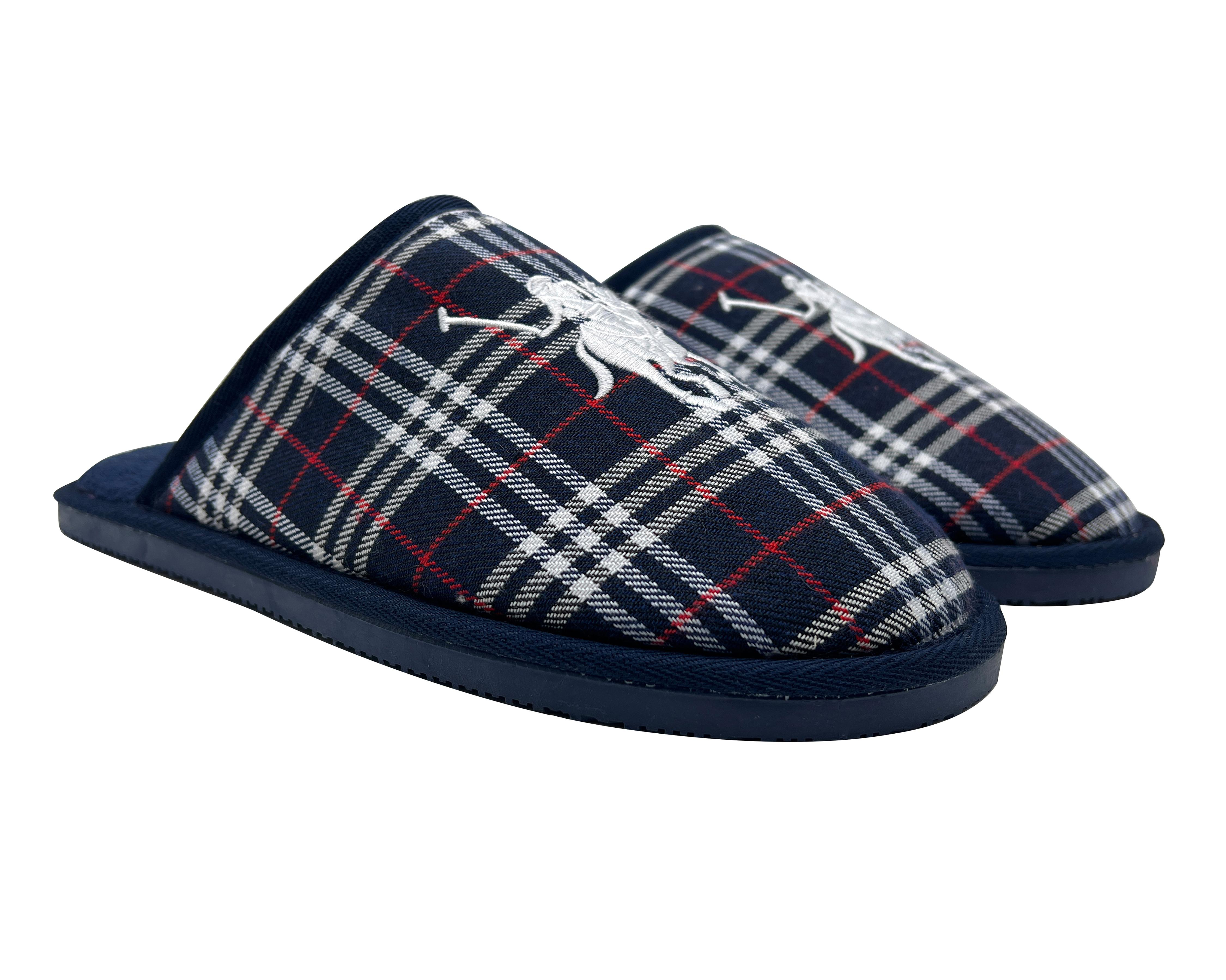 Pantuflas York Team Polo Club para Hombre