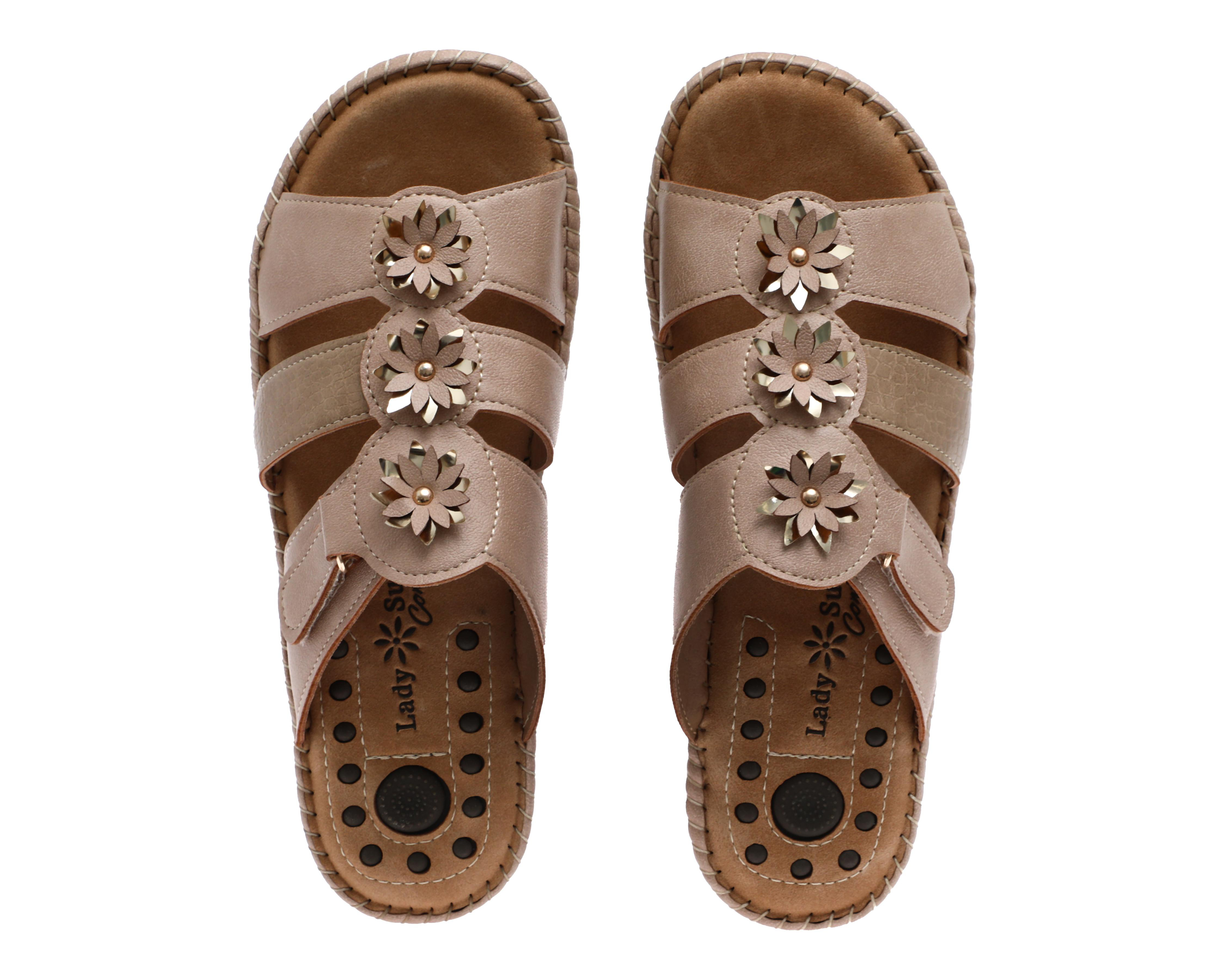 Foto 4 pulgar | Sandalias Confort Lady Sun Conforto para Mujer