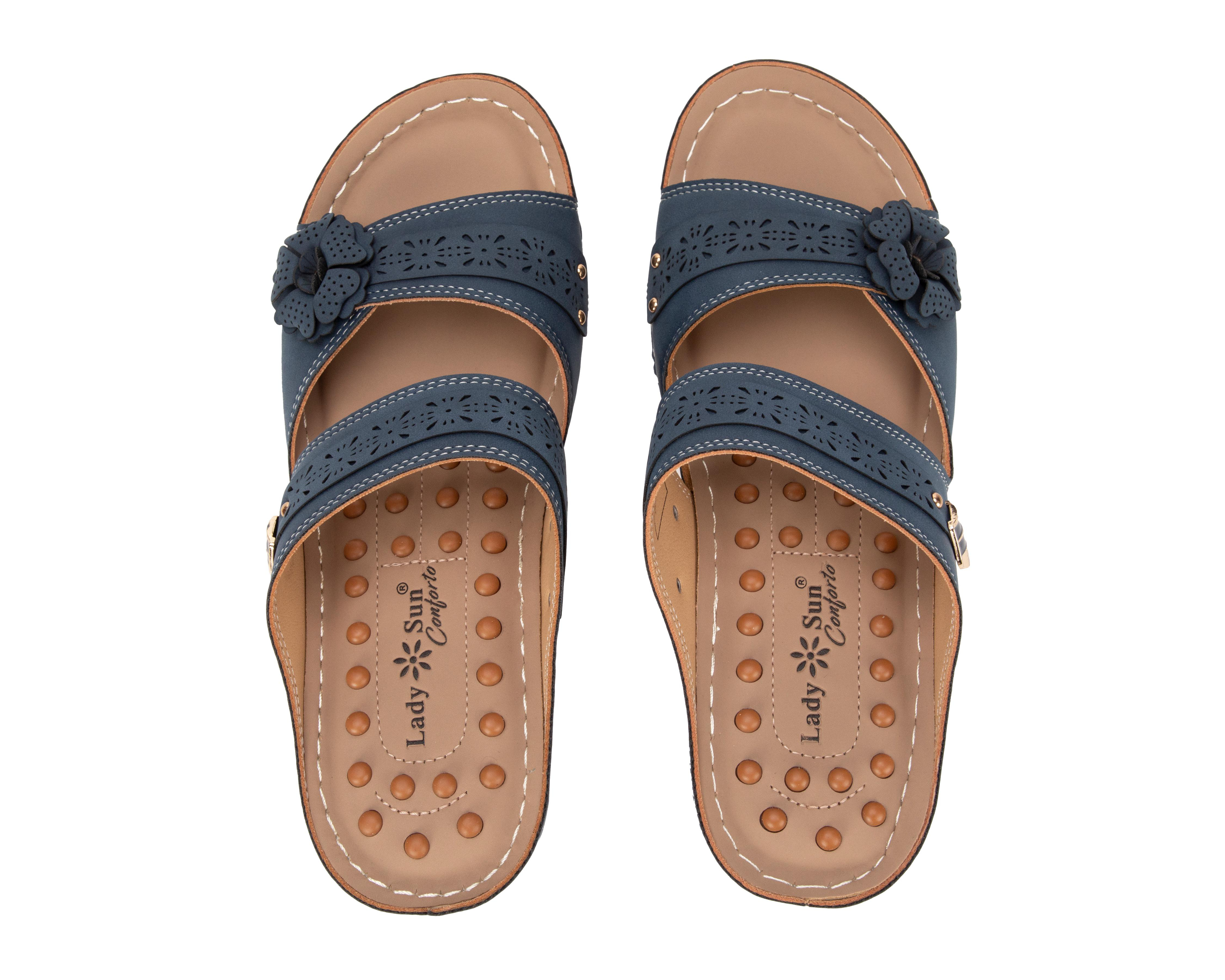 Foto 4 pulgar | Sandalias Lady Sun Conforto para Mujer