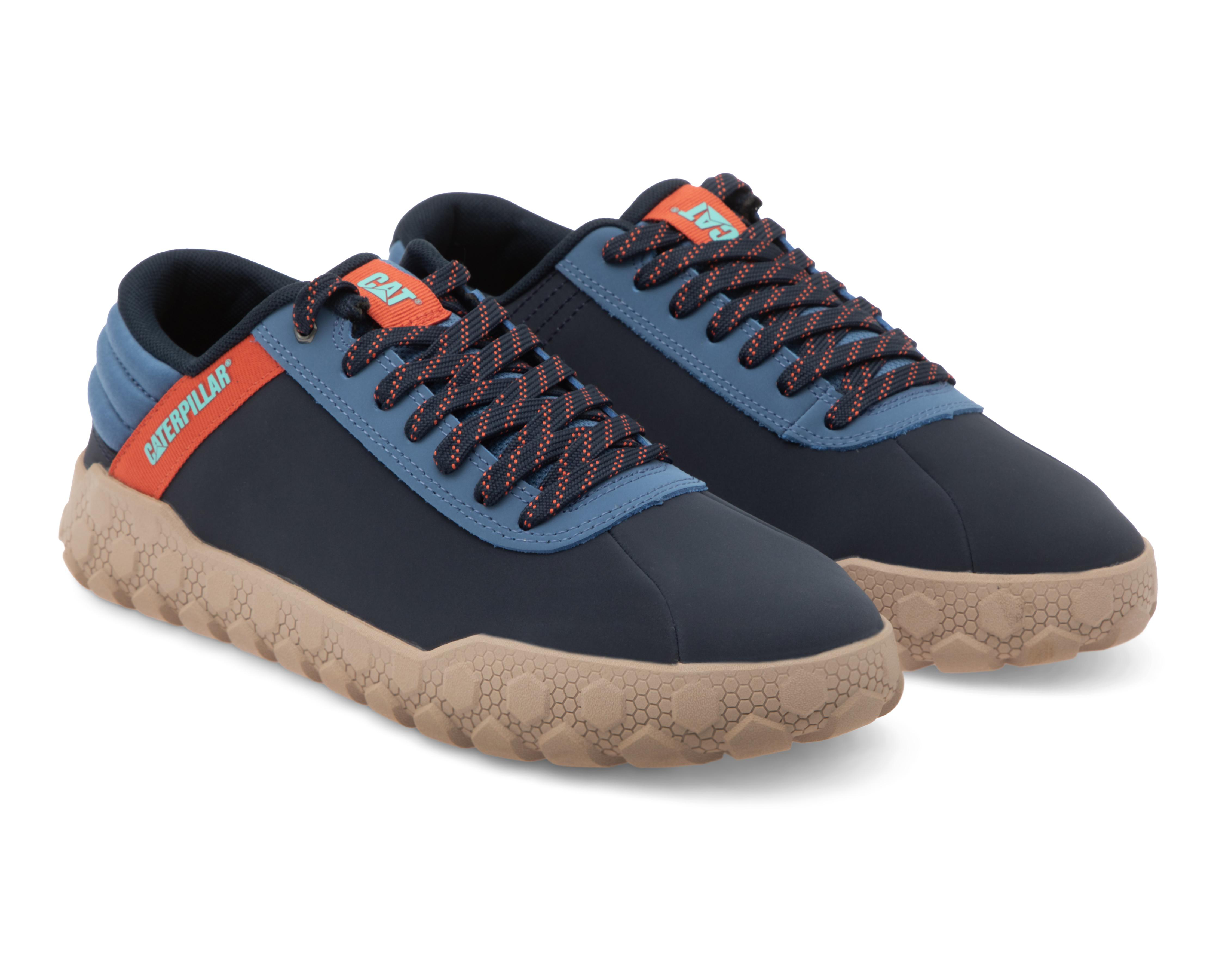 Tenis Casuales CAT de Piel para Hombre