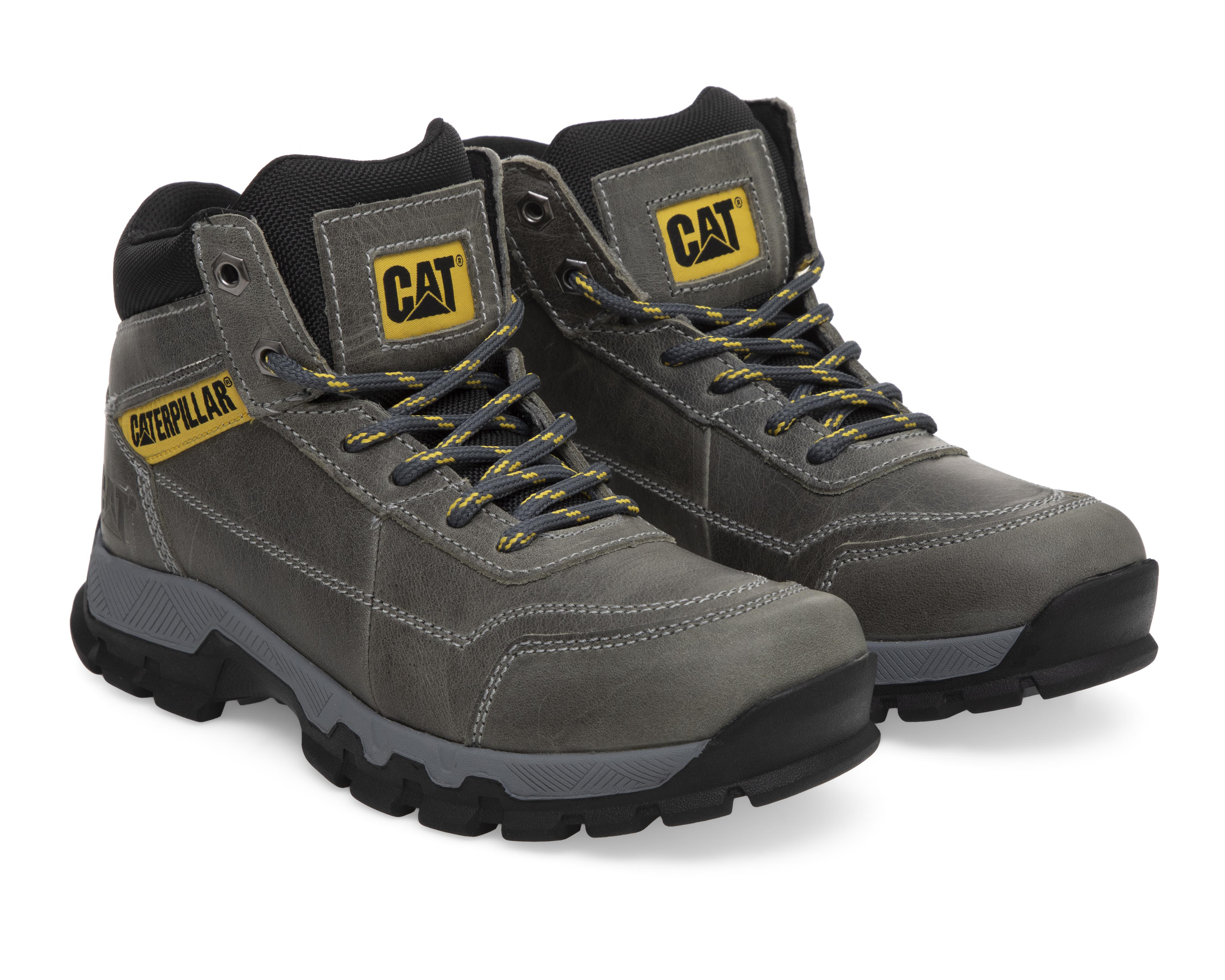 Botas Outdoor CAT de Piel para Hombre