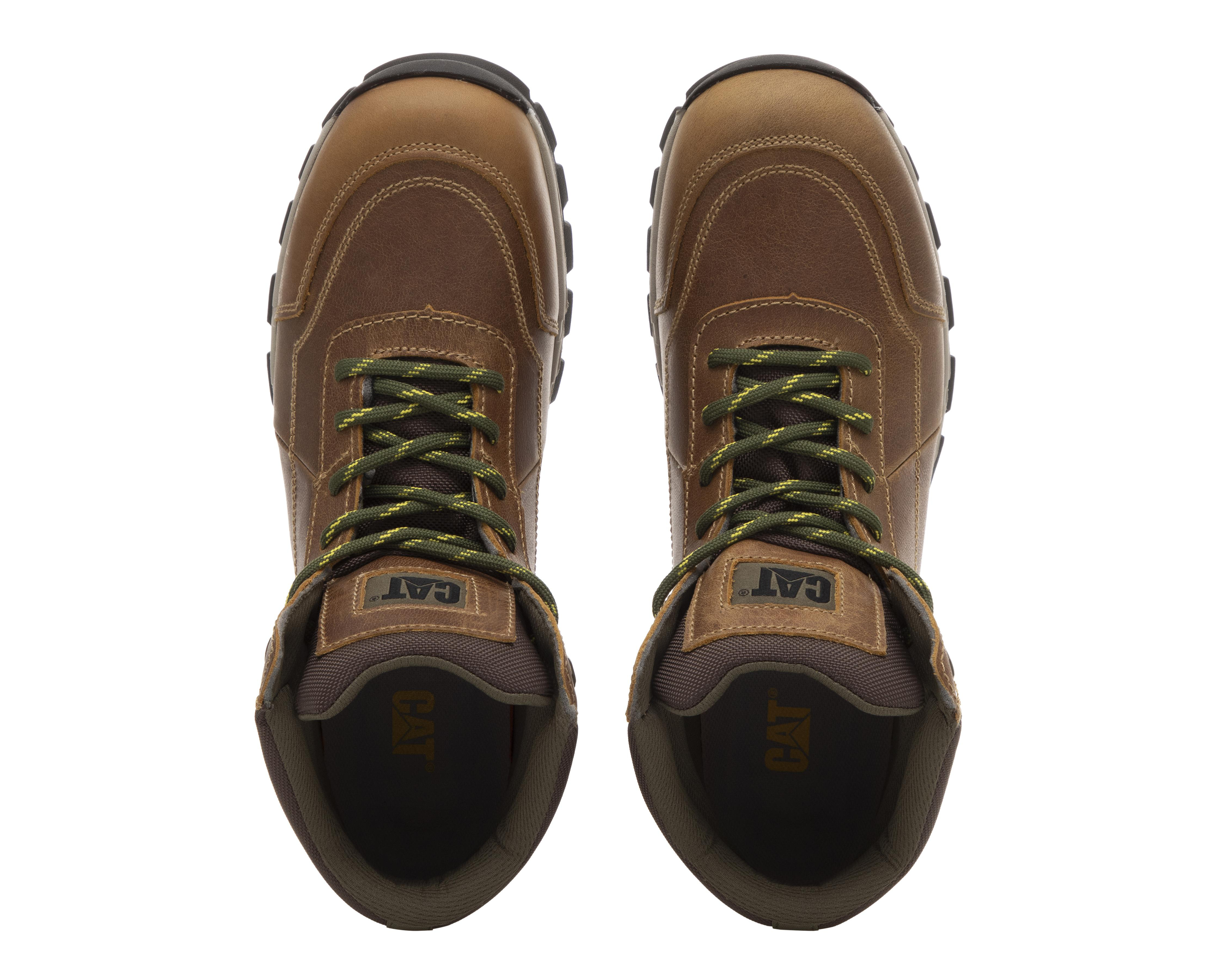 Foto 4 pulgar | Botas Outdoor CAT de Piel para Hombre