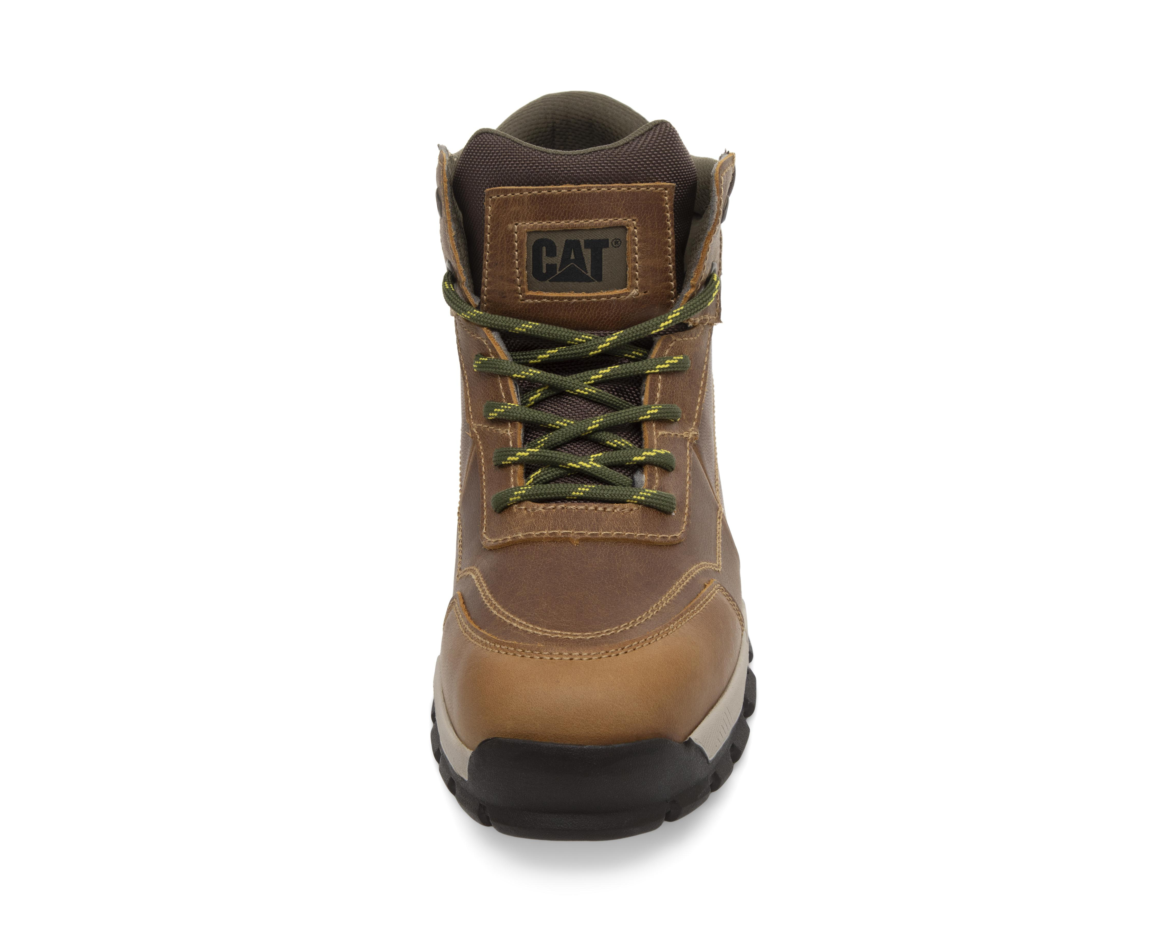 Foto 6 pulgar | Botas Outdoor CAT de Piel para Hombre