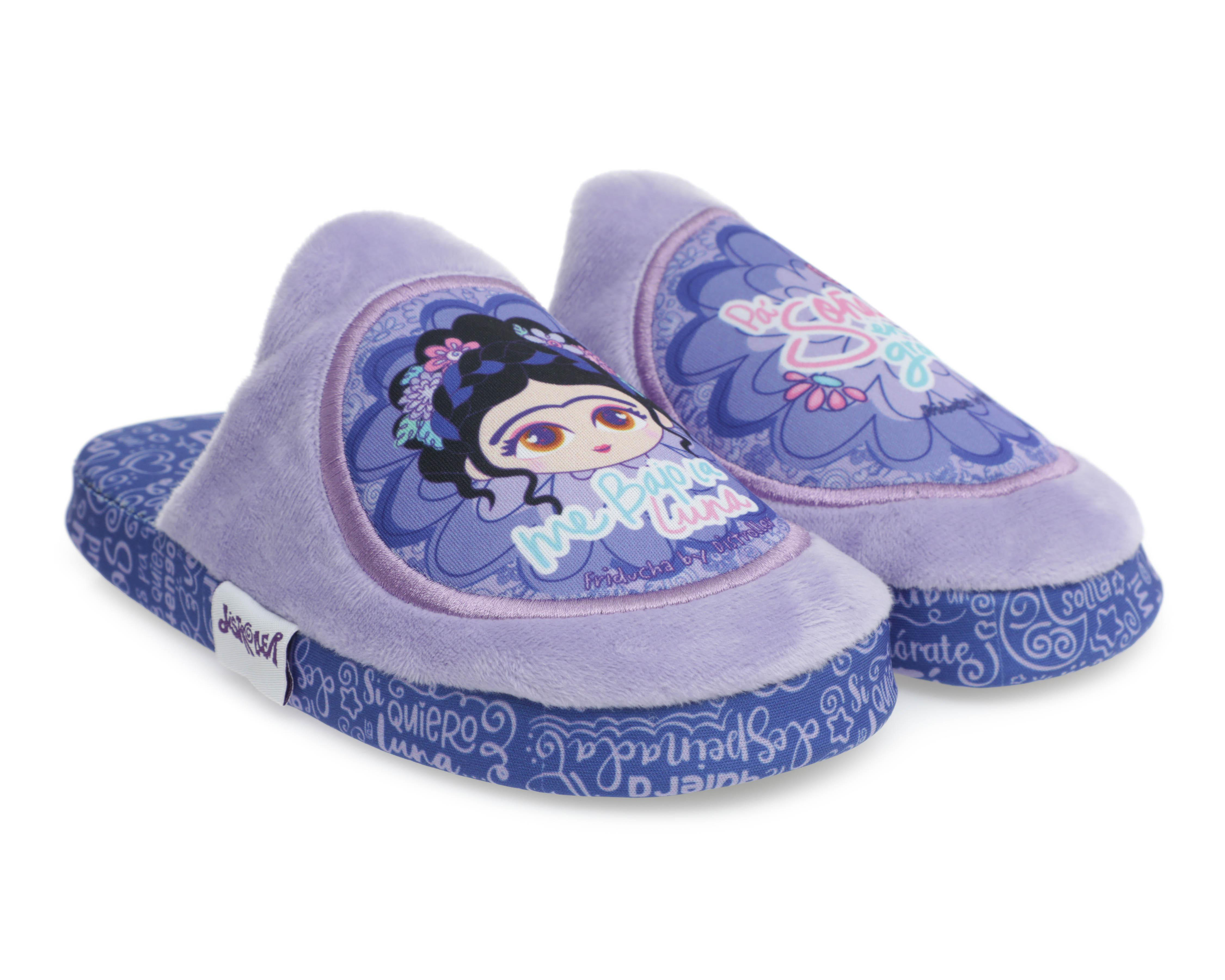 Foto 2 pulgar | Pantuflas Distroller para Niña