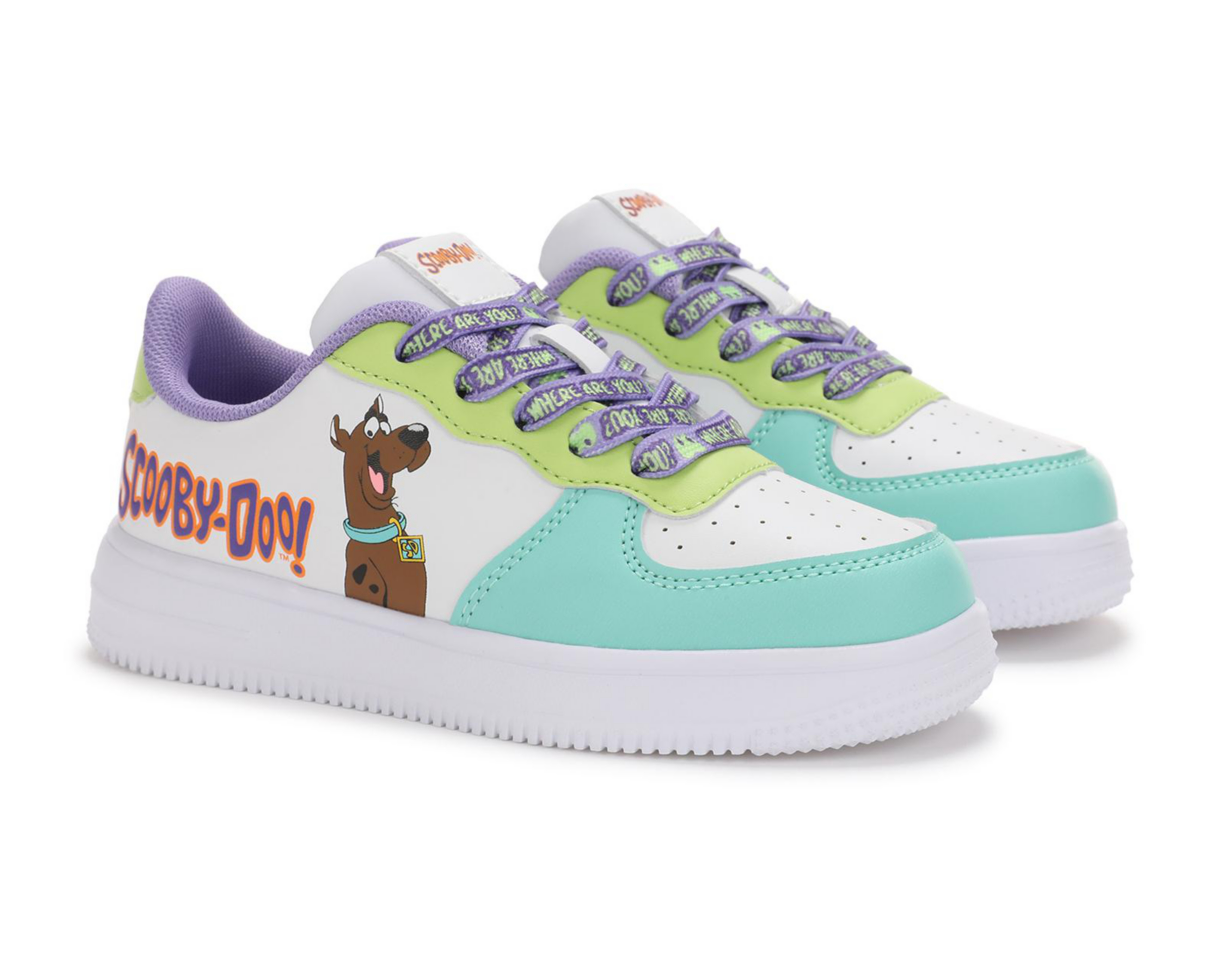 Tenis de Moda Scooby-Doo para Niño