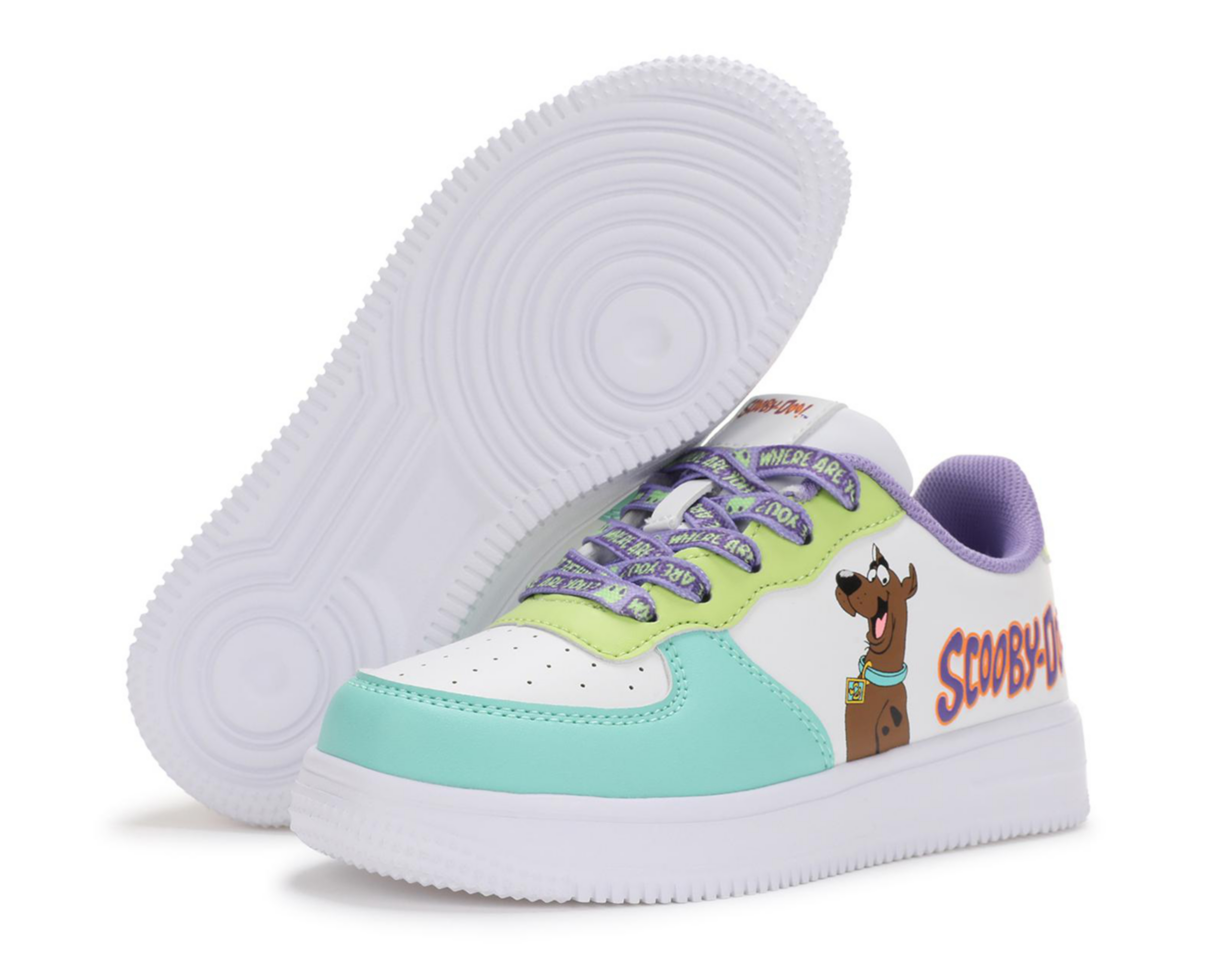 Foto 8 | Tenis de Moda Scooby-Doo para Niño