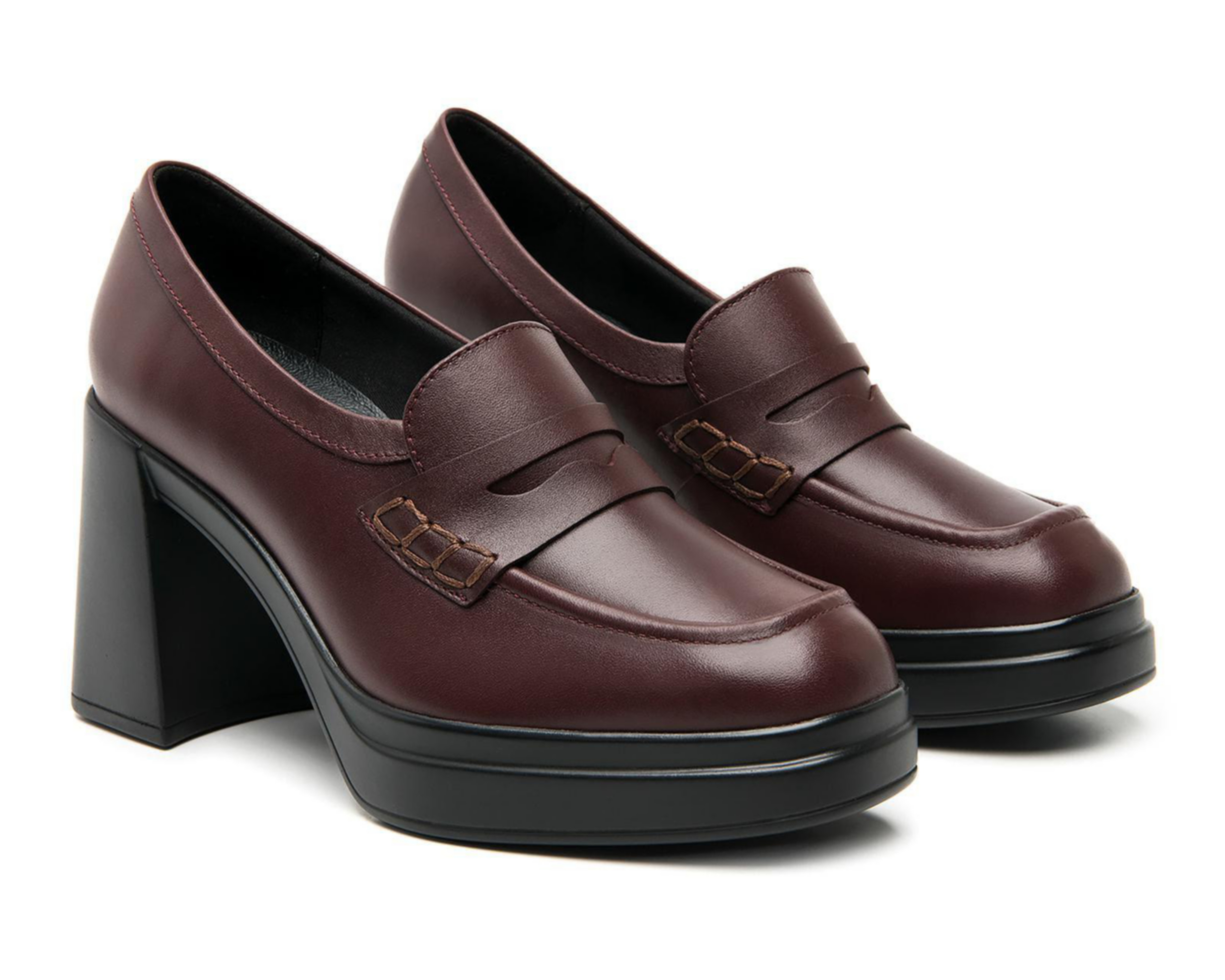 Foto 2 pulgar | Zapatos Casuales Flexi de Piel para Mujer