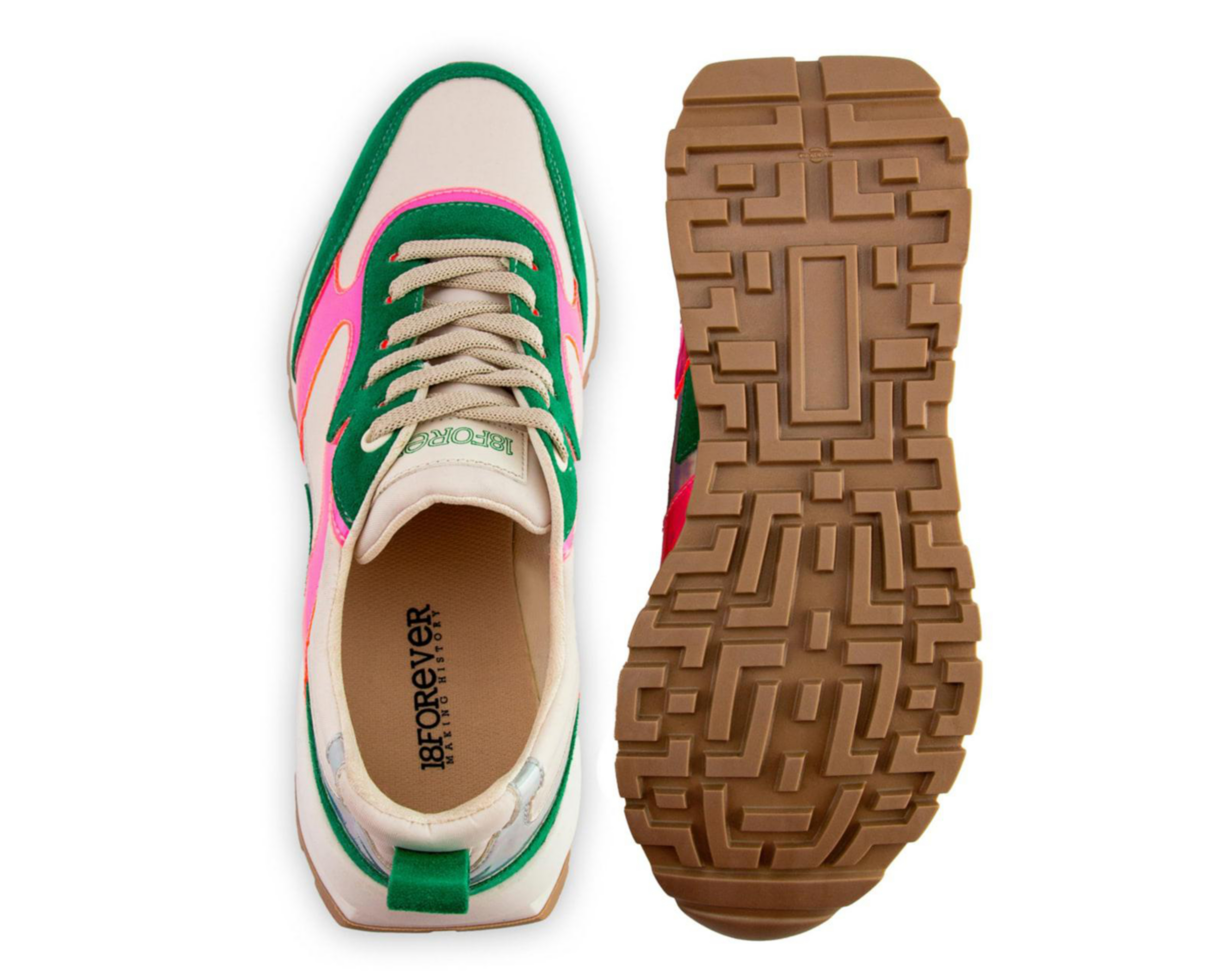Foto 5 | Tenis Casuales 18 Forever para Mujer
