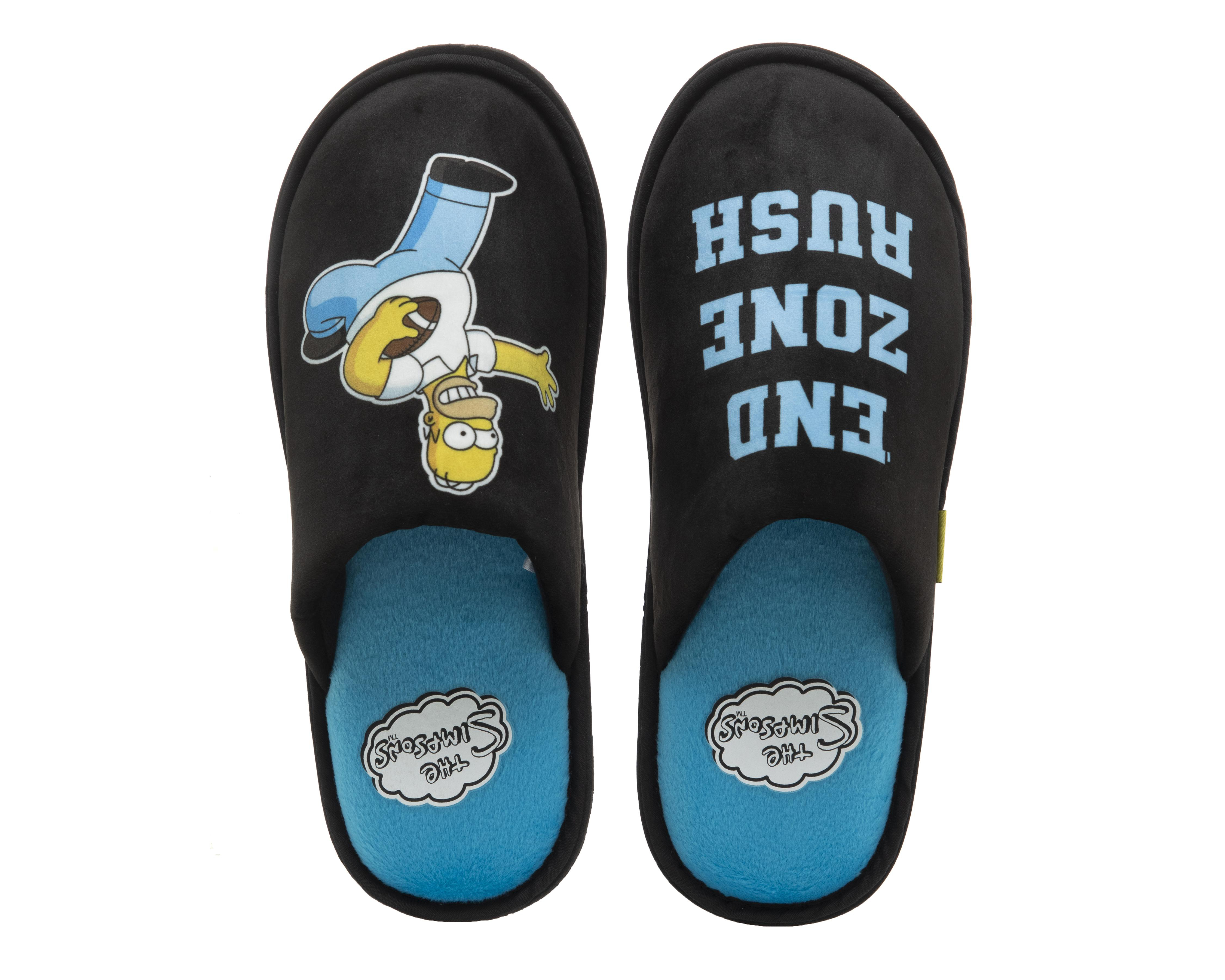 Foto 4 pulgar | Pantuflas The Simpsons para Hombre