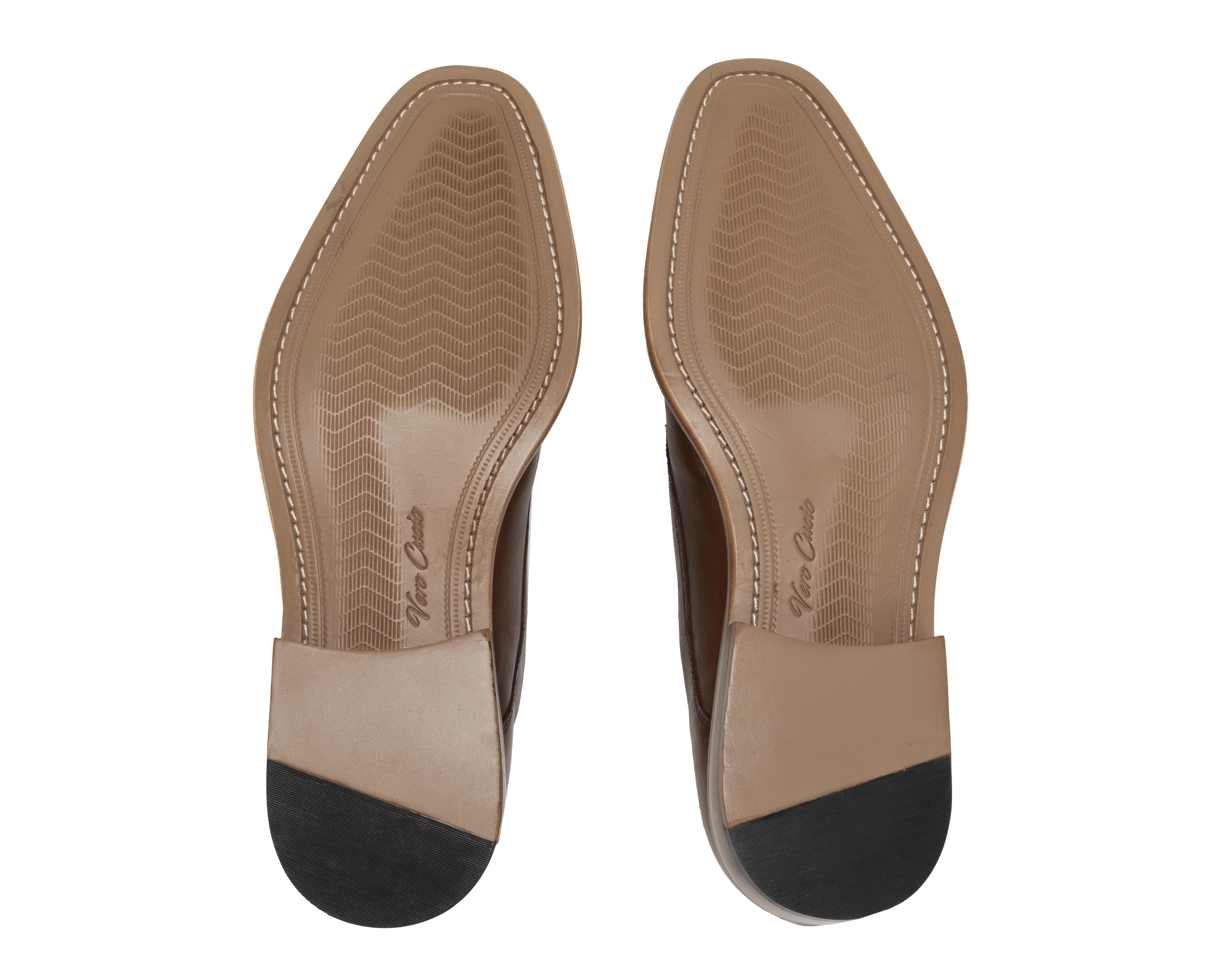 Foto 4 pulgar | Zapatos de Vestir Christian Gallery de Piel para Hombre