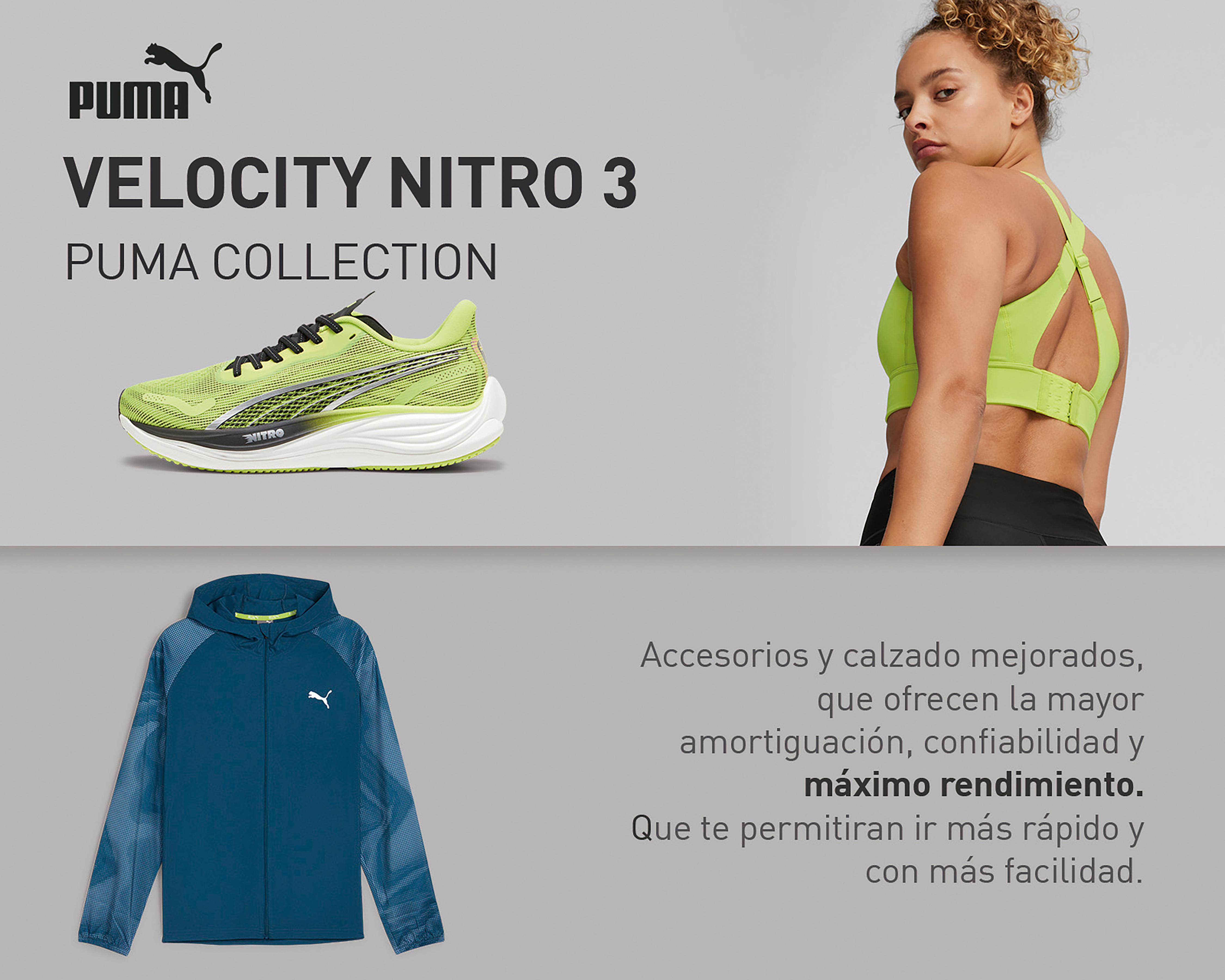 Foto 7 | Tenis para Correr Puma Velocity Nitro 3 para Mujer