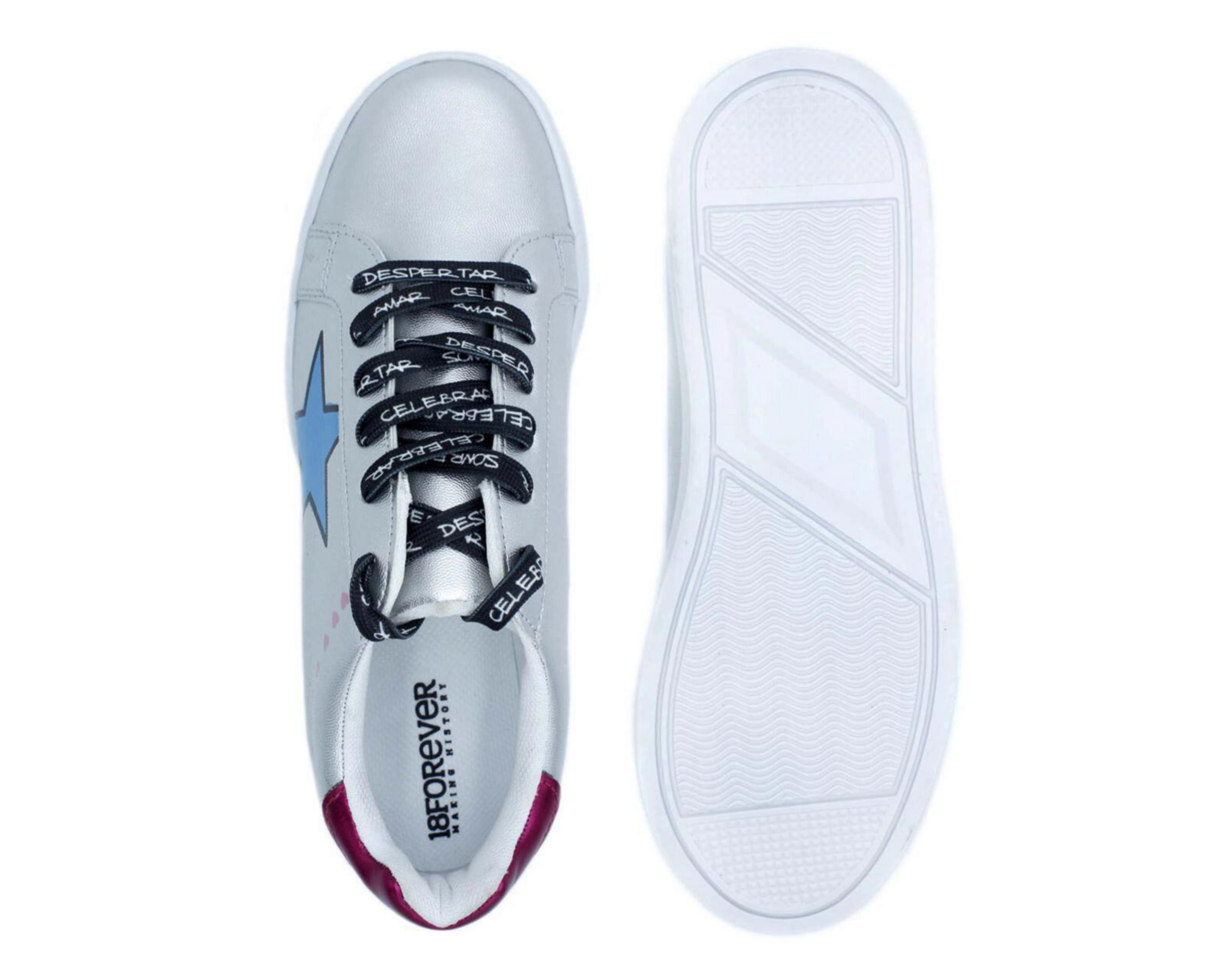 Foto 3 pulgar | Tenis Casuales 18 Forever para Mujer