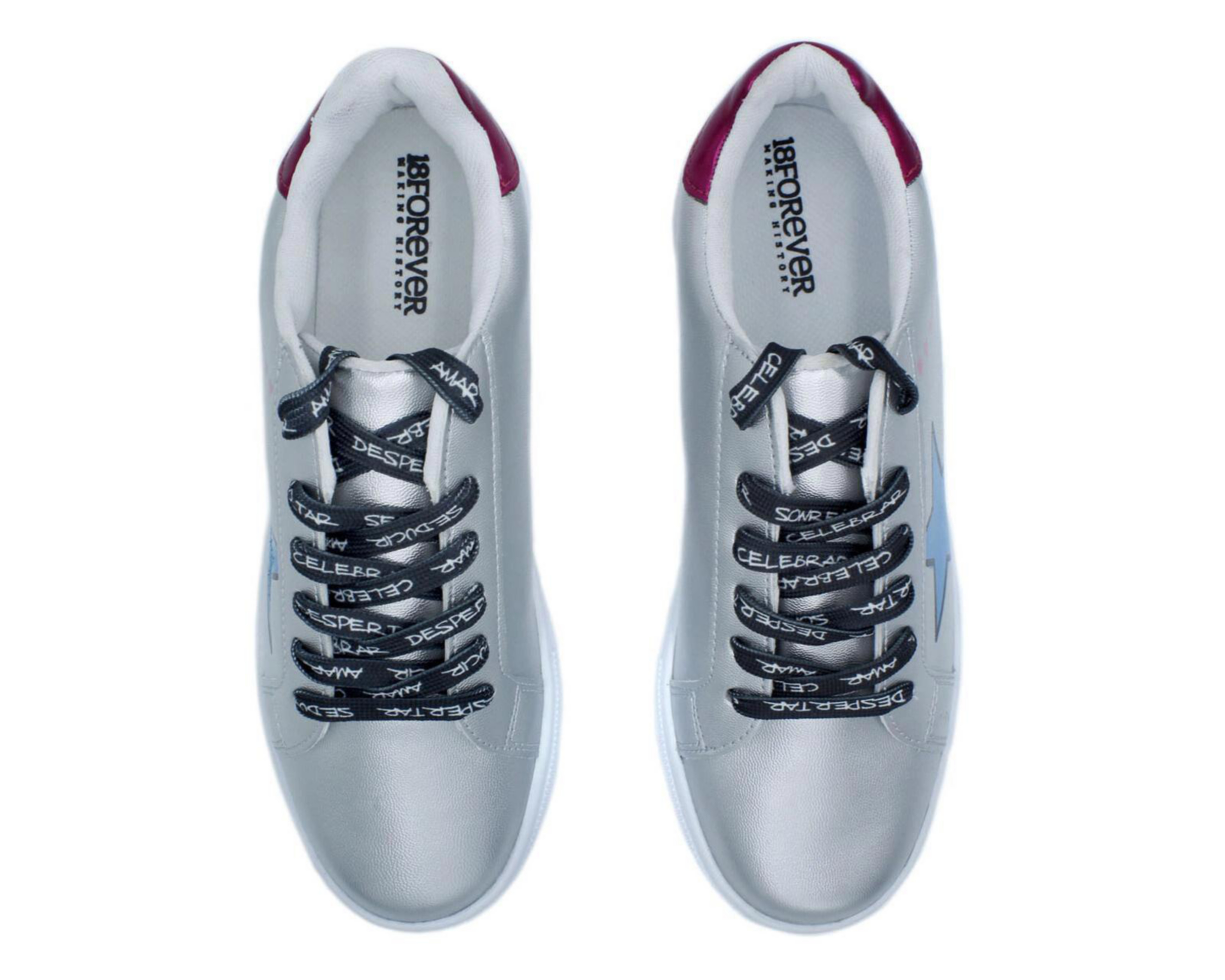 Foto 4 pulgar | Tenis Casuales 18 Forever para Mujer