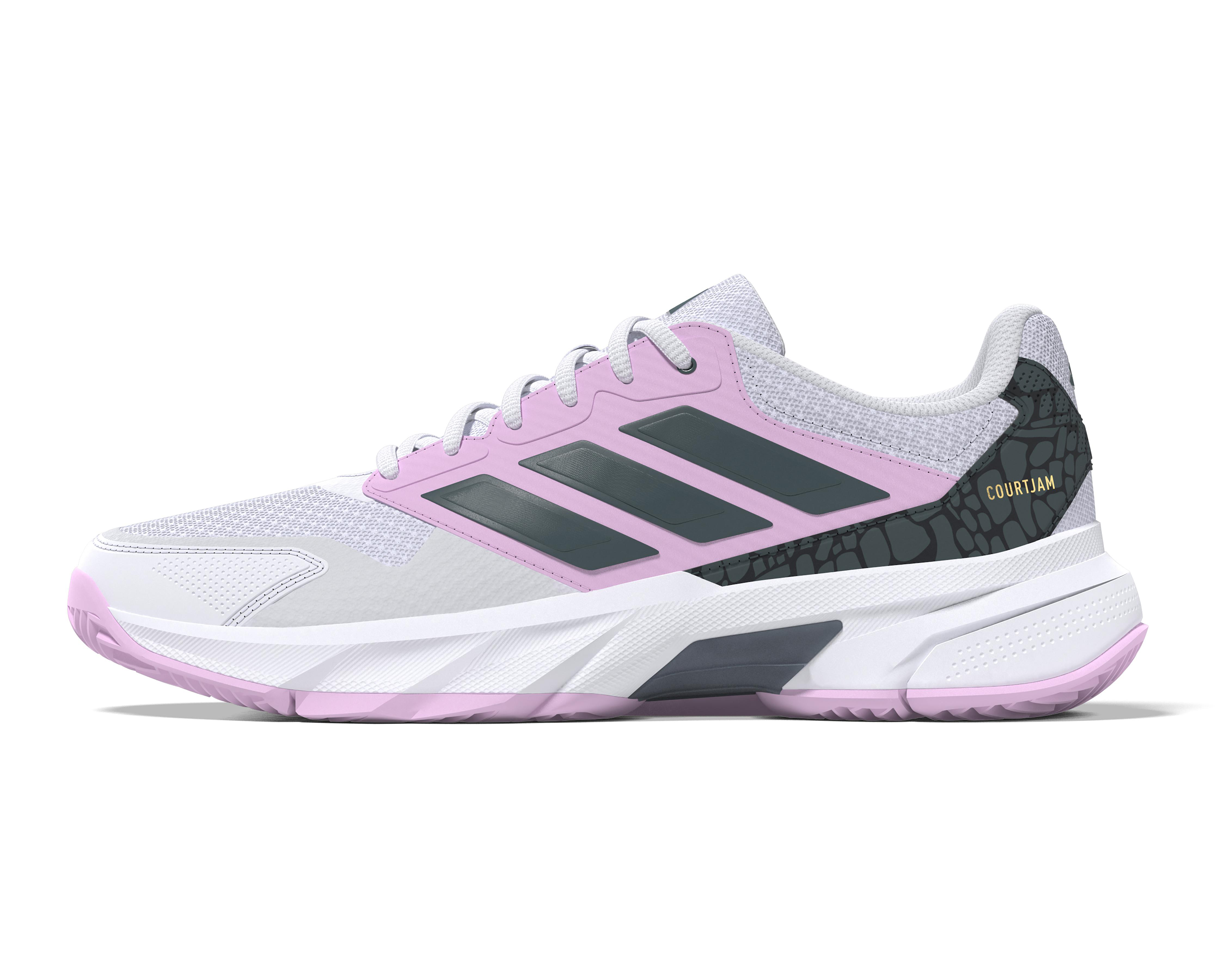 Foto 3 | Tenis para Tenis Adidas Courtjam Control 3 W para Mujer