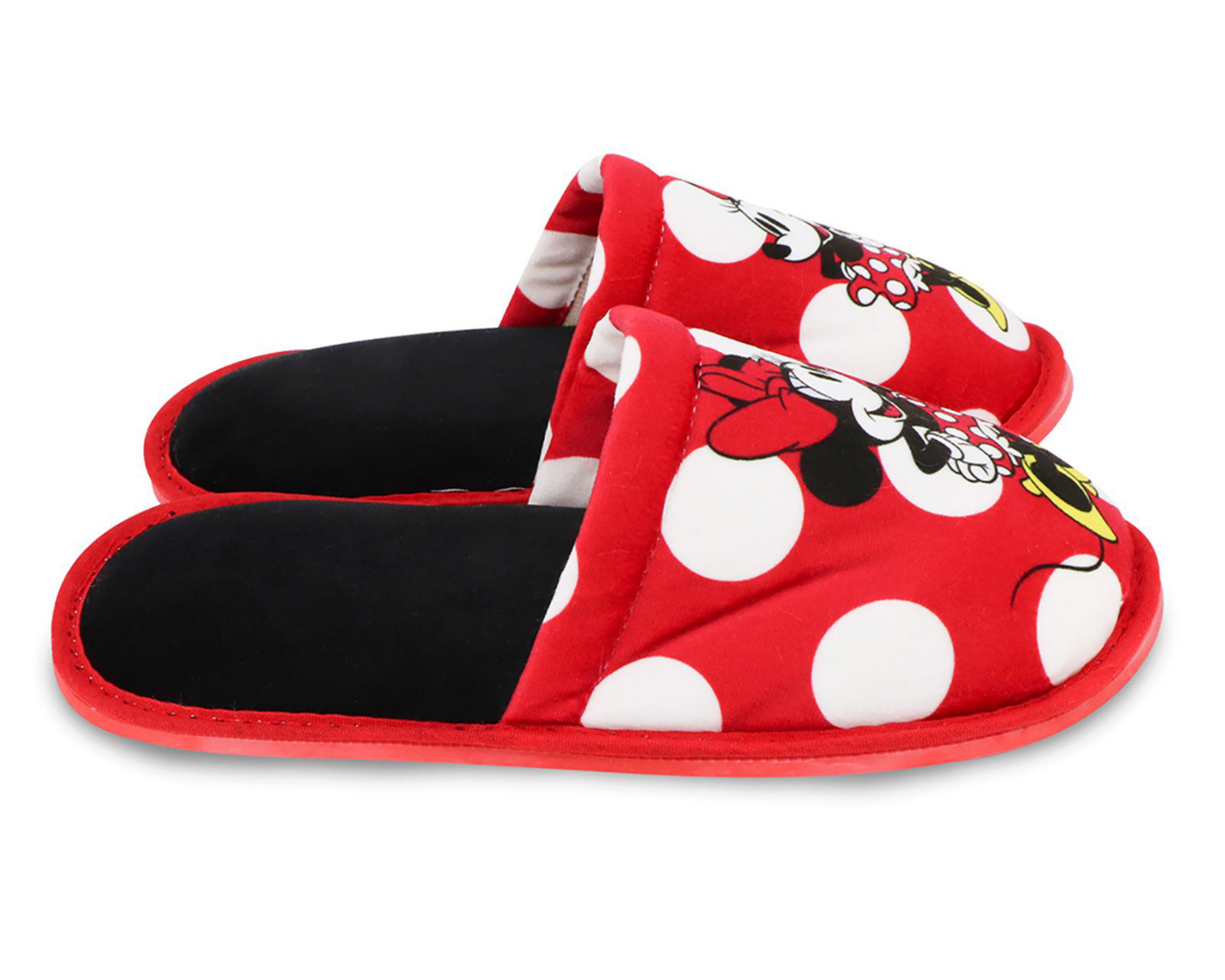 Foto 5 pulgar | Pantuflas Disney Minnie Mouse para Mujer