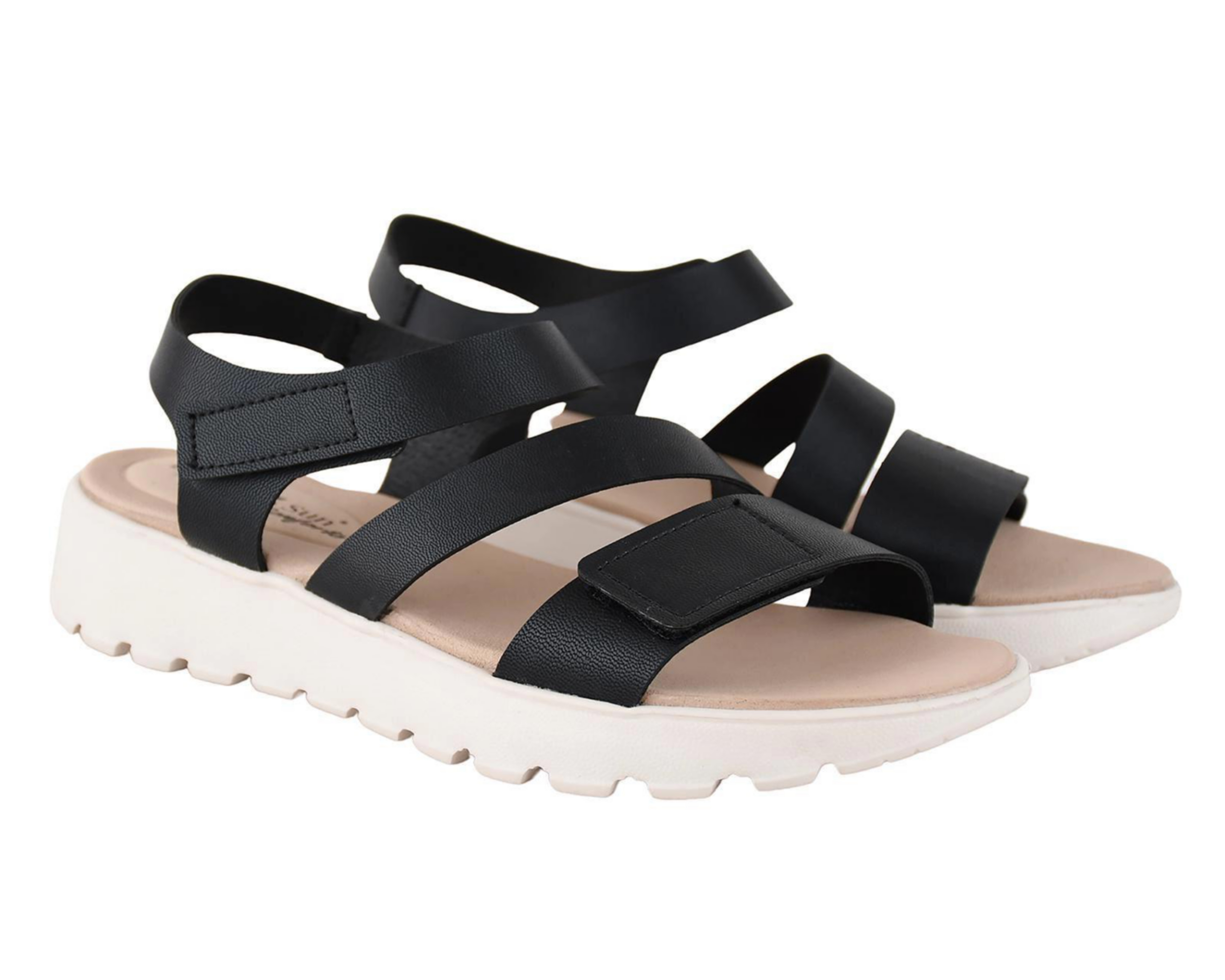 Sandalias marca lady sun conforto color negro para online mujer