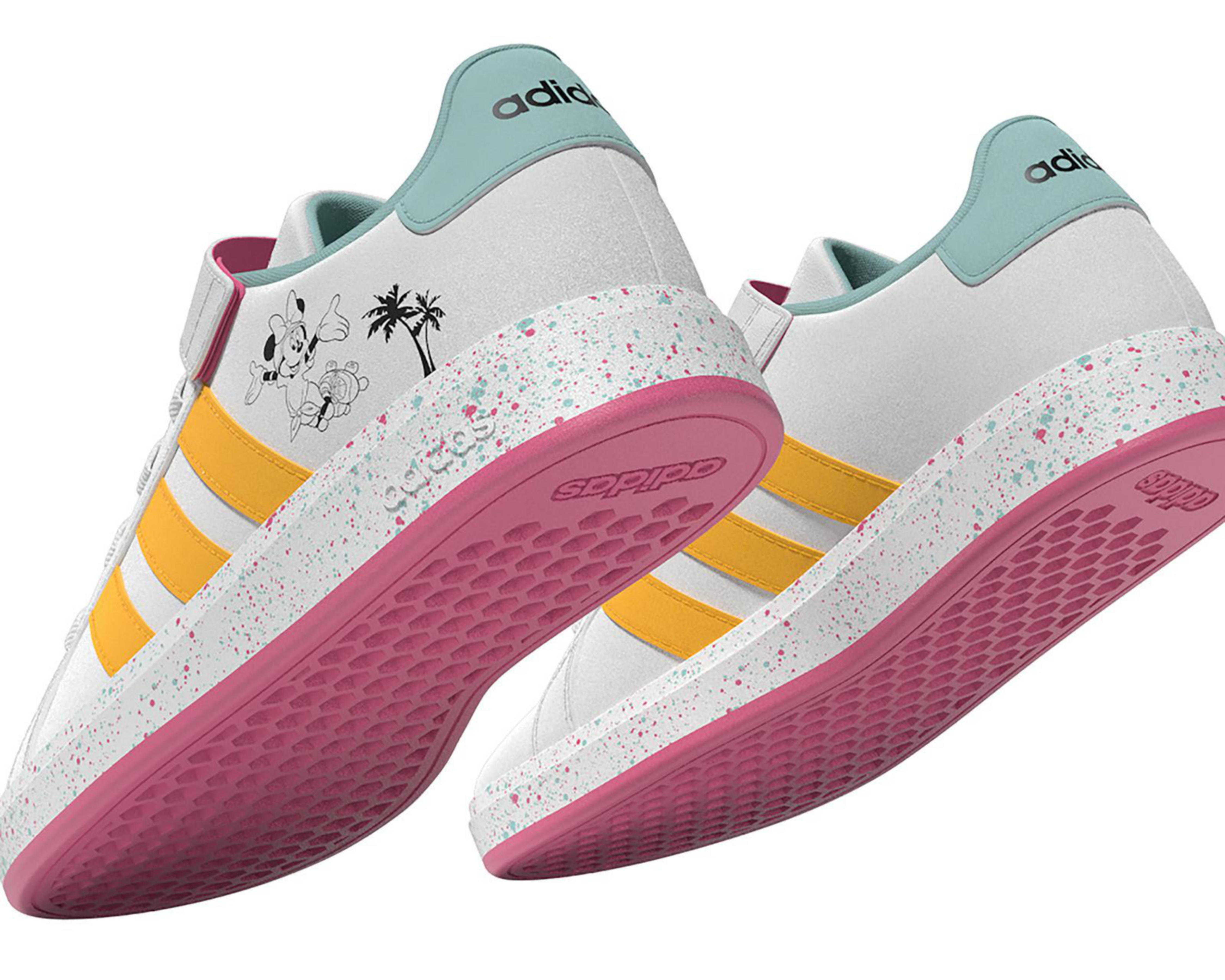 Foto 8 pulgar | Tenis Adidas Grand Court Minnie EL K Unisex