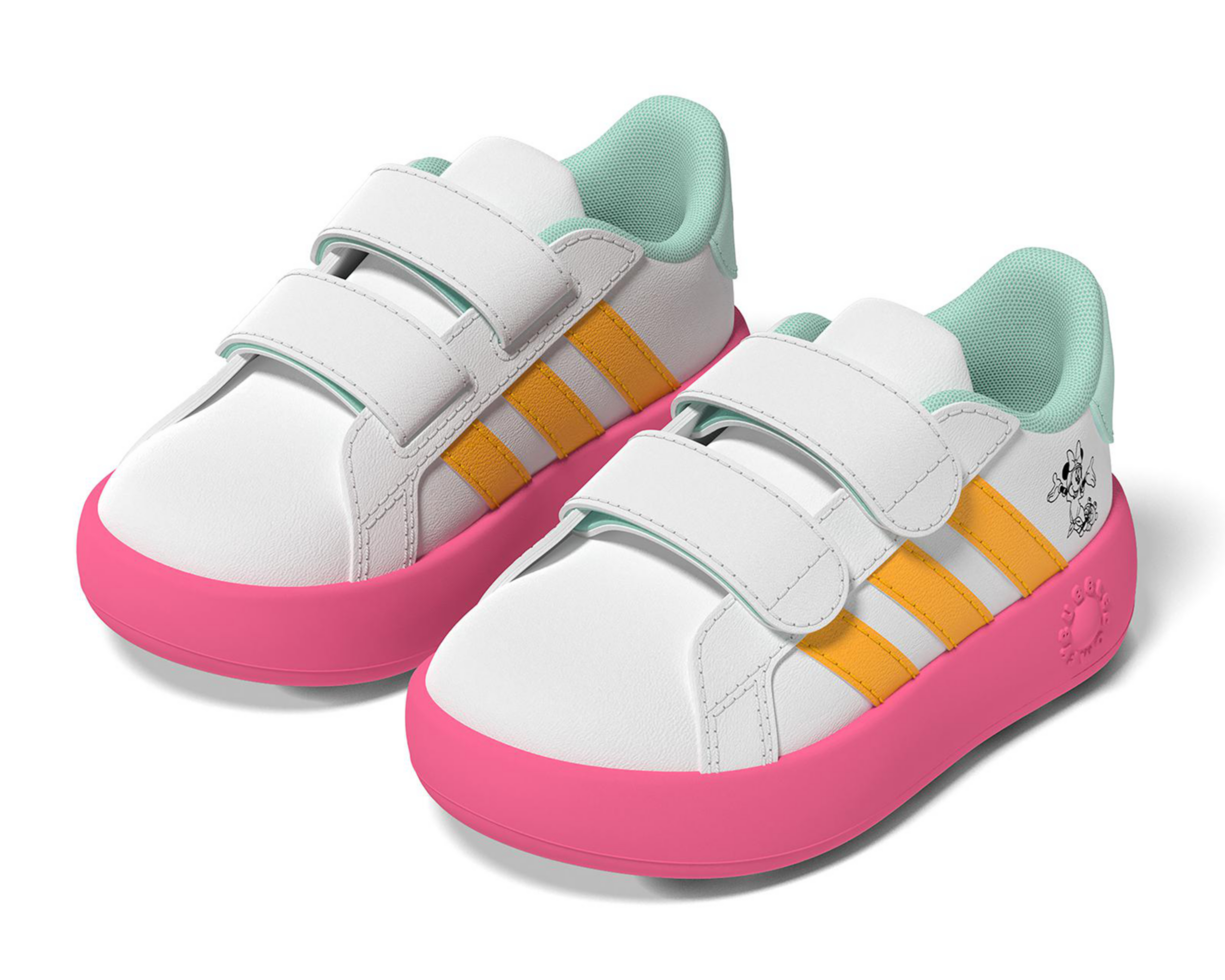 Tenis Adidas Grand Court Minnie CF para Bebé Niña $700