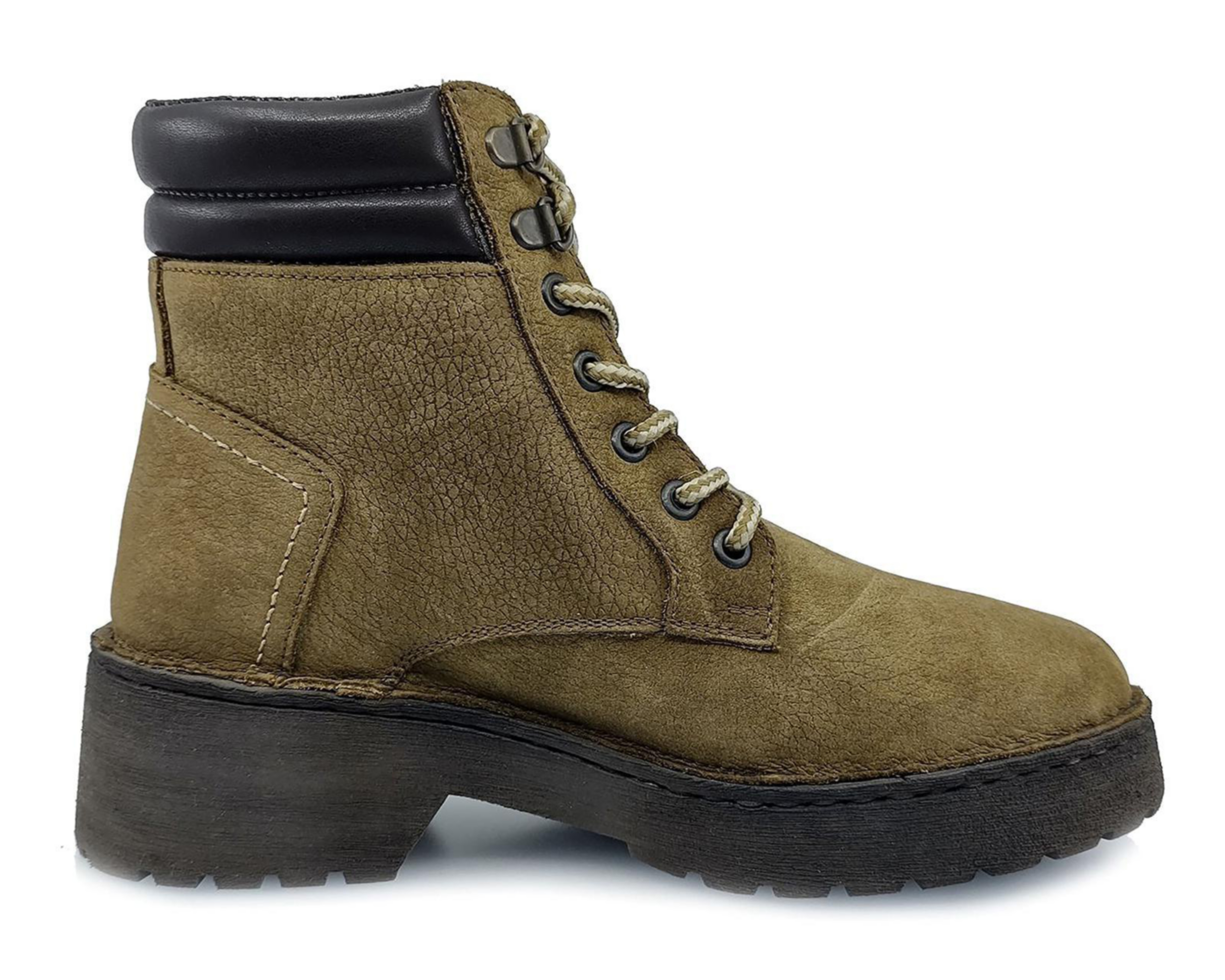 Foto 5 pulgar | Botas Urbanas Lobo Solo de Piel para Mujer