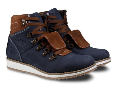 Foto 1 | Botas Urbanas Jeep de Piel para Mujer