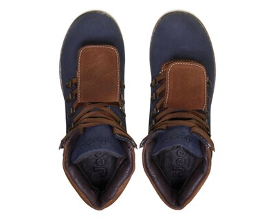 Foto 3 | Botas Urbanas Jeep de Piel para Mujer