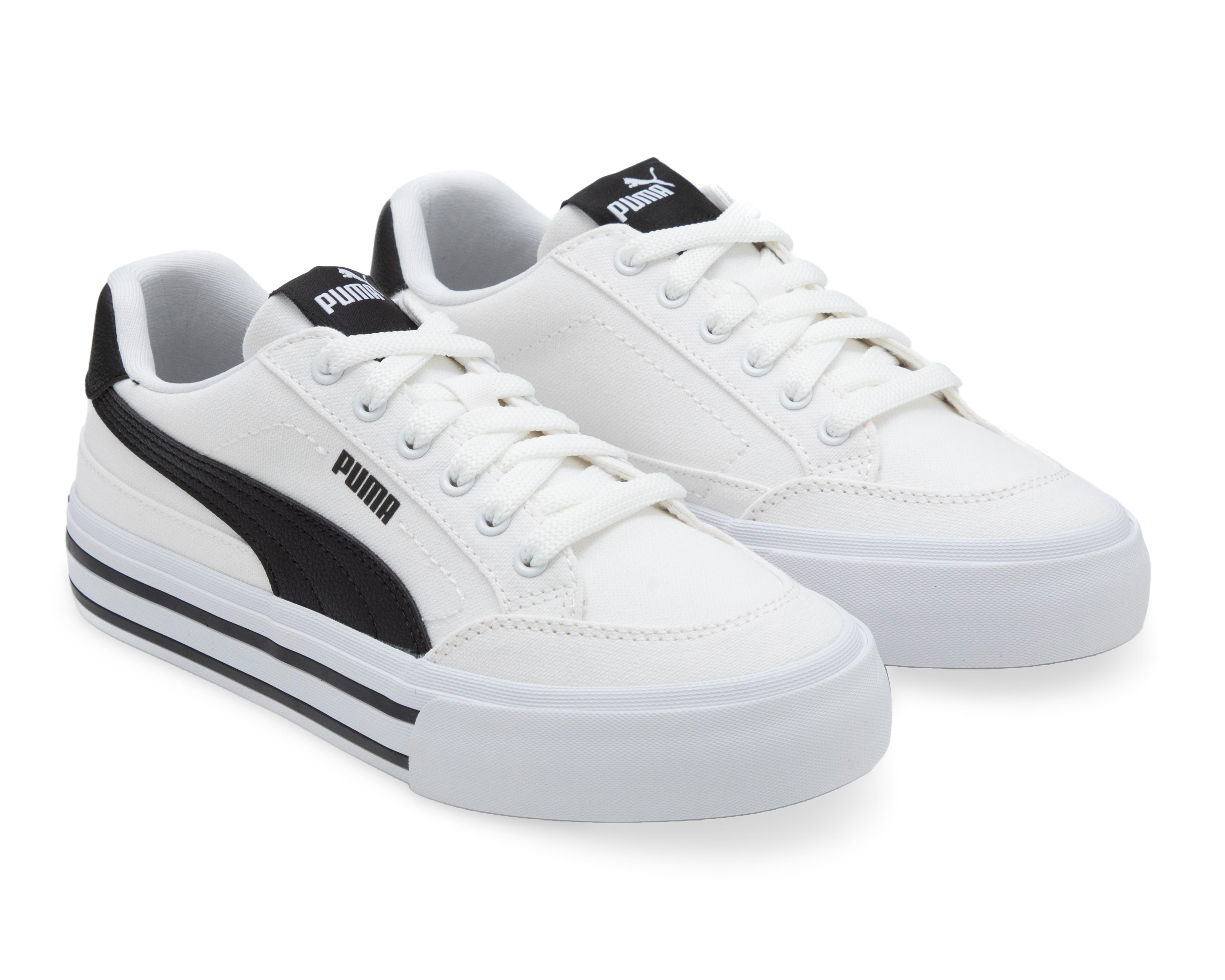 Foto 2 pulgar | Tenis Puma Court Classic Juveniles