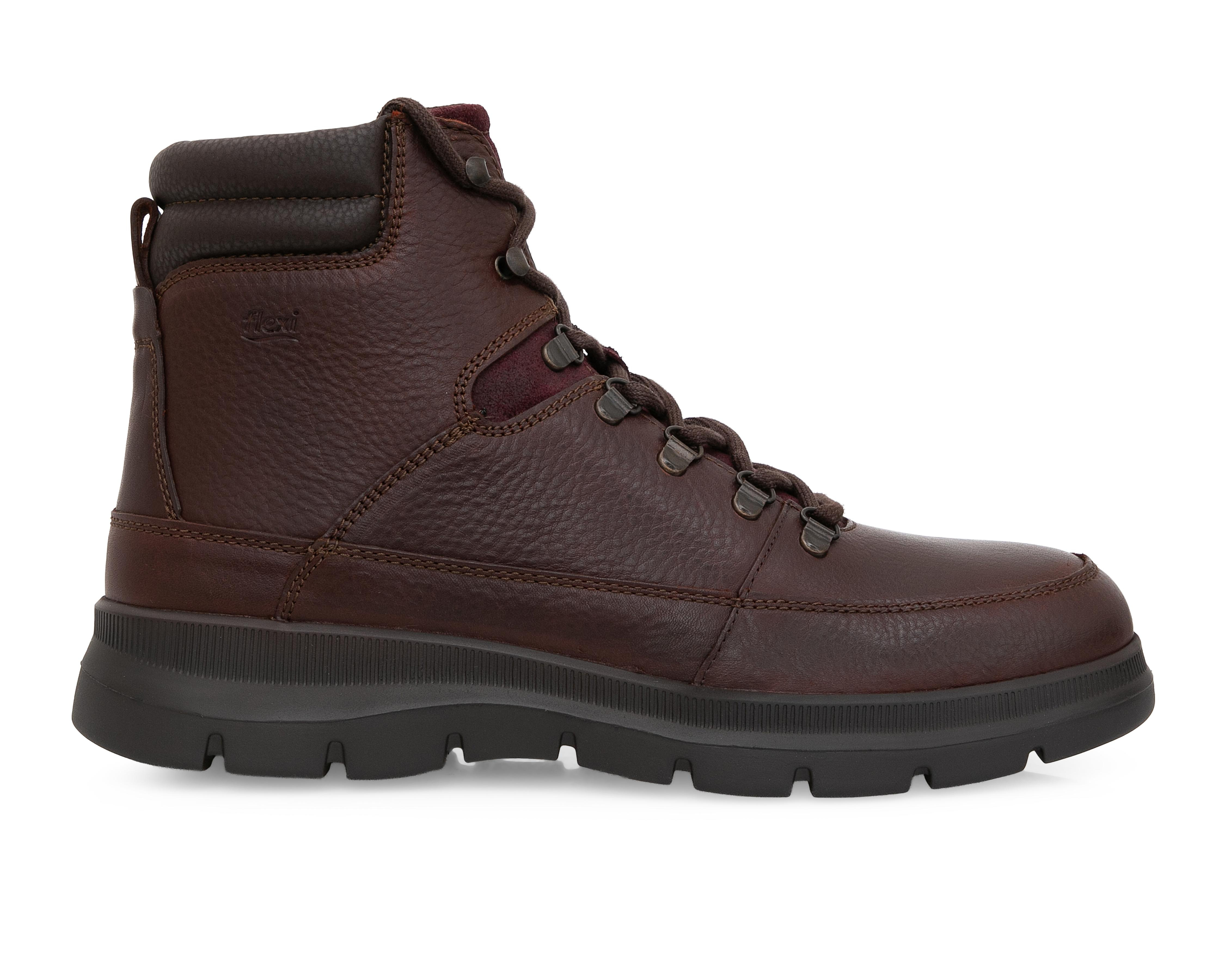 Foto 2 | Botas Casuales Flexi de Piel para Hombre