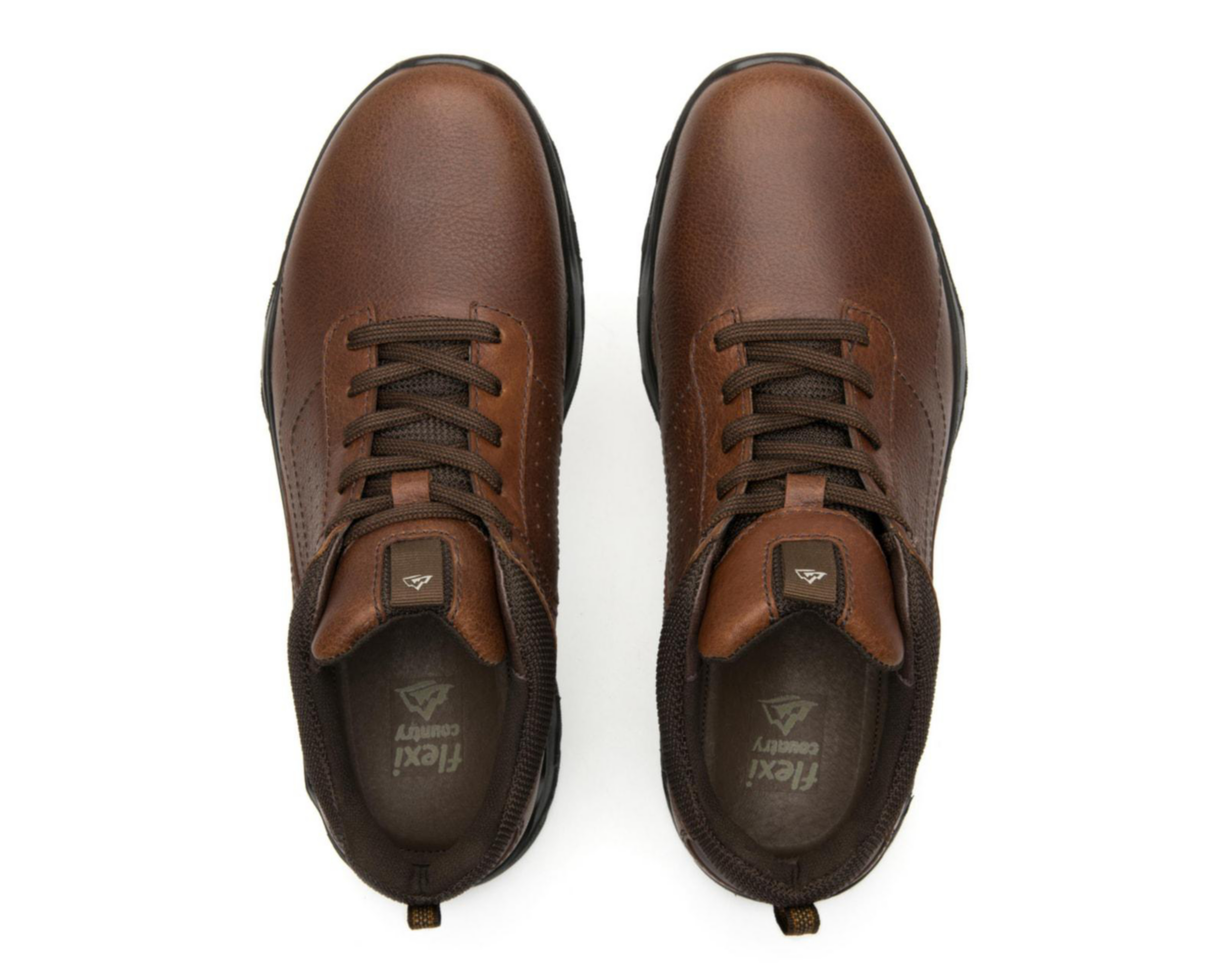 Foto 3 | Botas Outdoor Flexi de Piel para Hombre