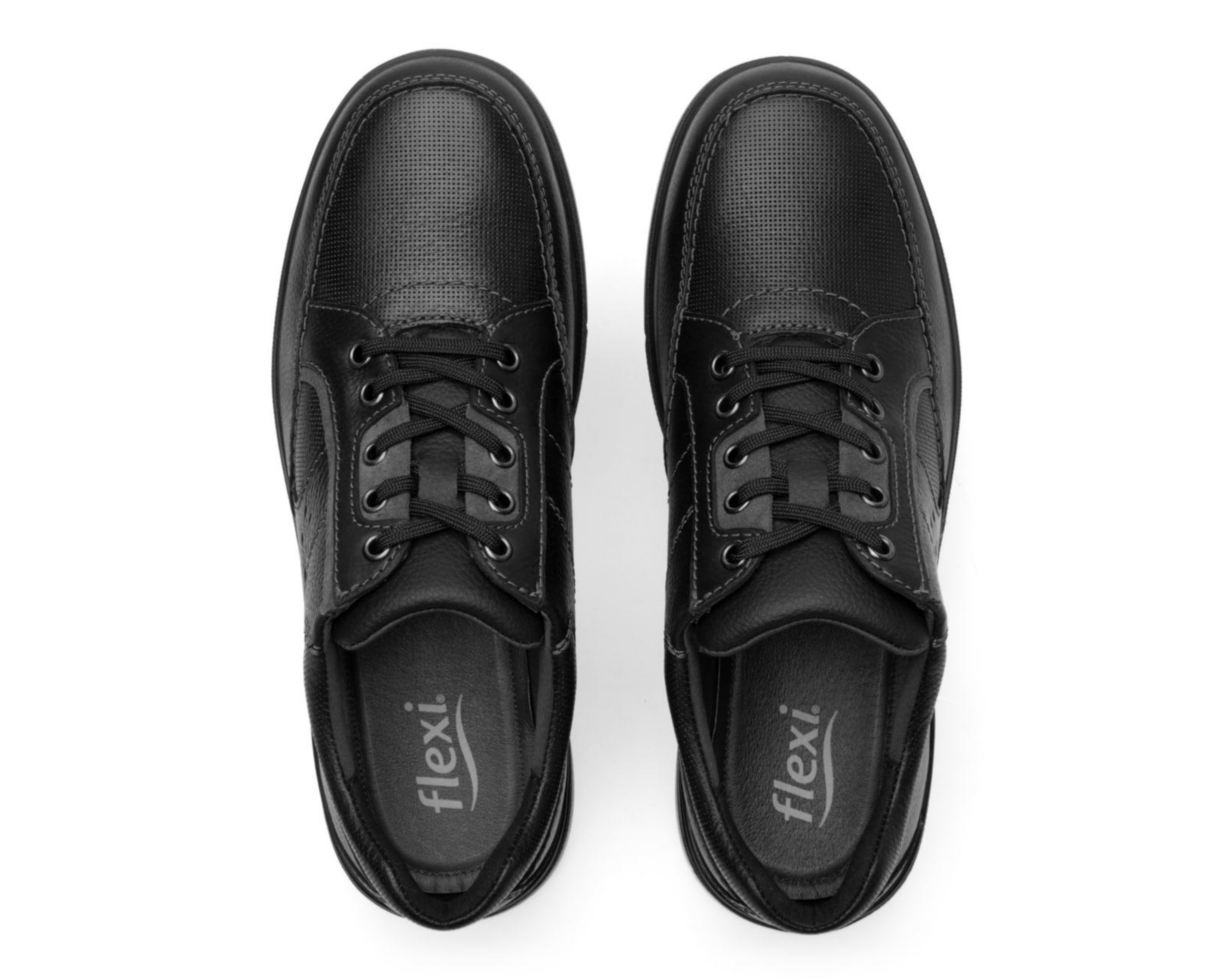 Foto 4 pulgar | Zapatos Casuales Flexi de Piel para Hombre