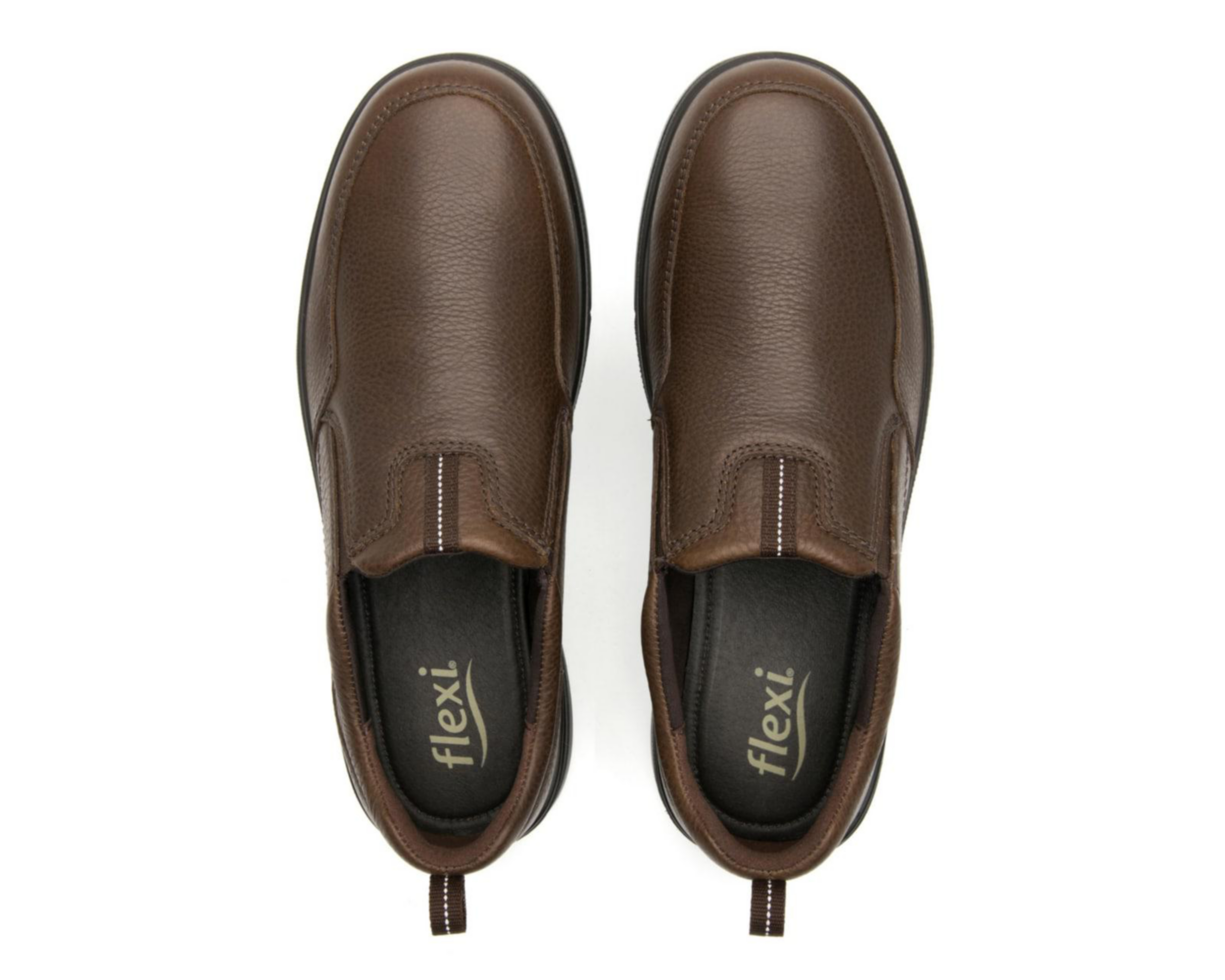 Foto 4 pulgar | Zapatos Casuales Flexi de Piel para Hombre