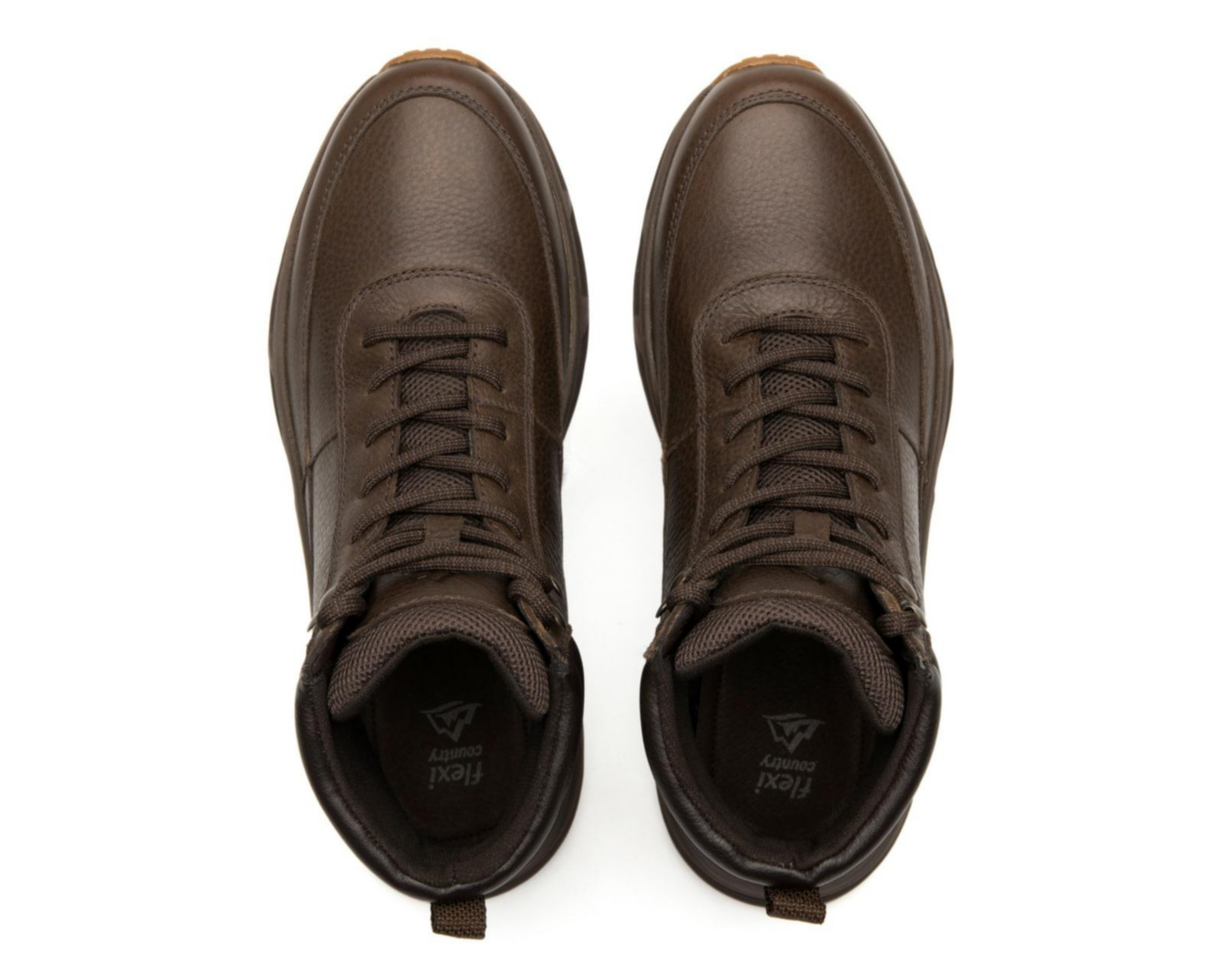 Foto 4 pulgar | Botas Outdoor Flexi de Piel para Hombre