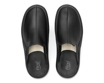 Foto 3 | Pantuflas Flexi de Piel para Hombre