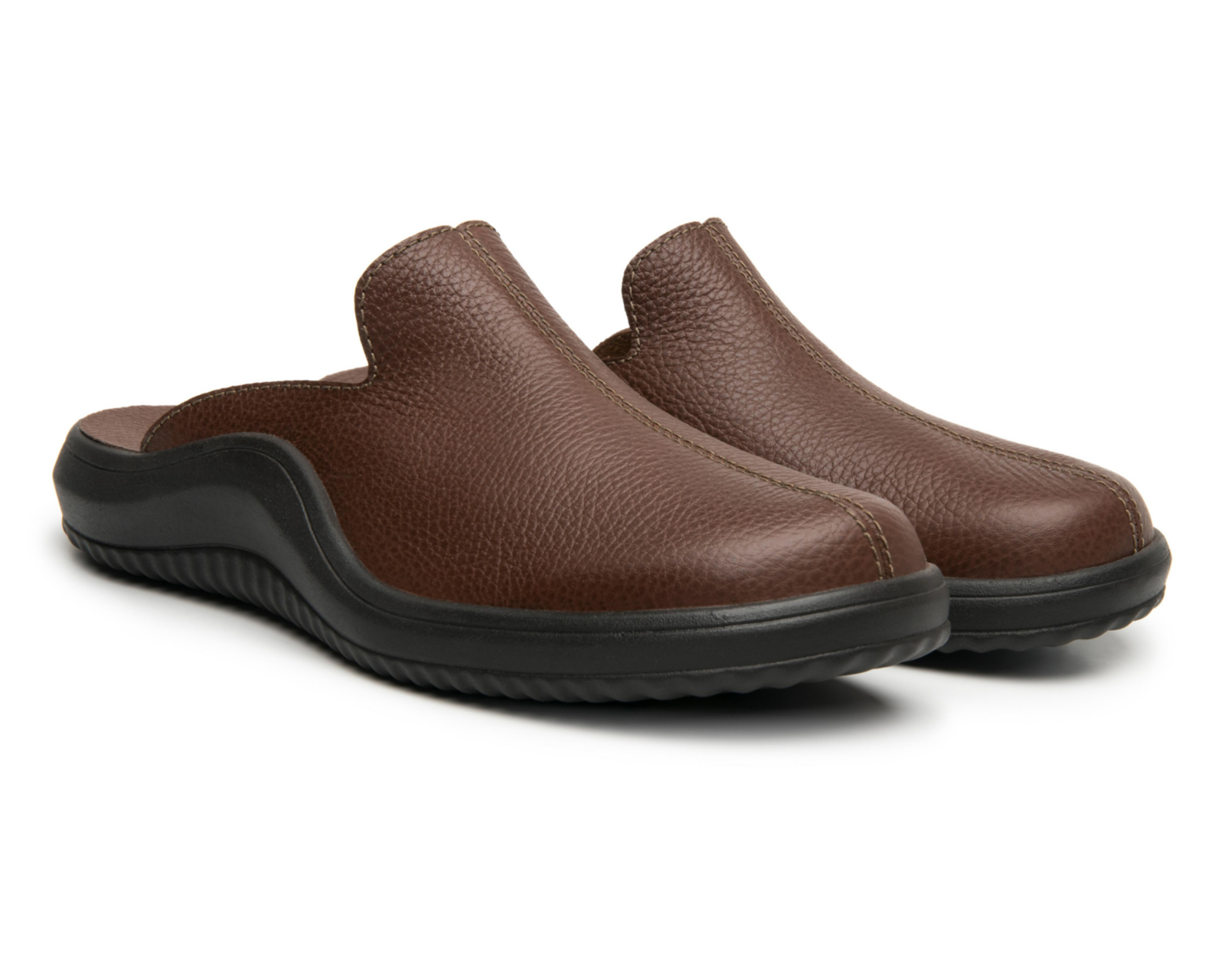 Pantuflas Flexi de Piel para Hombre