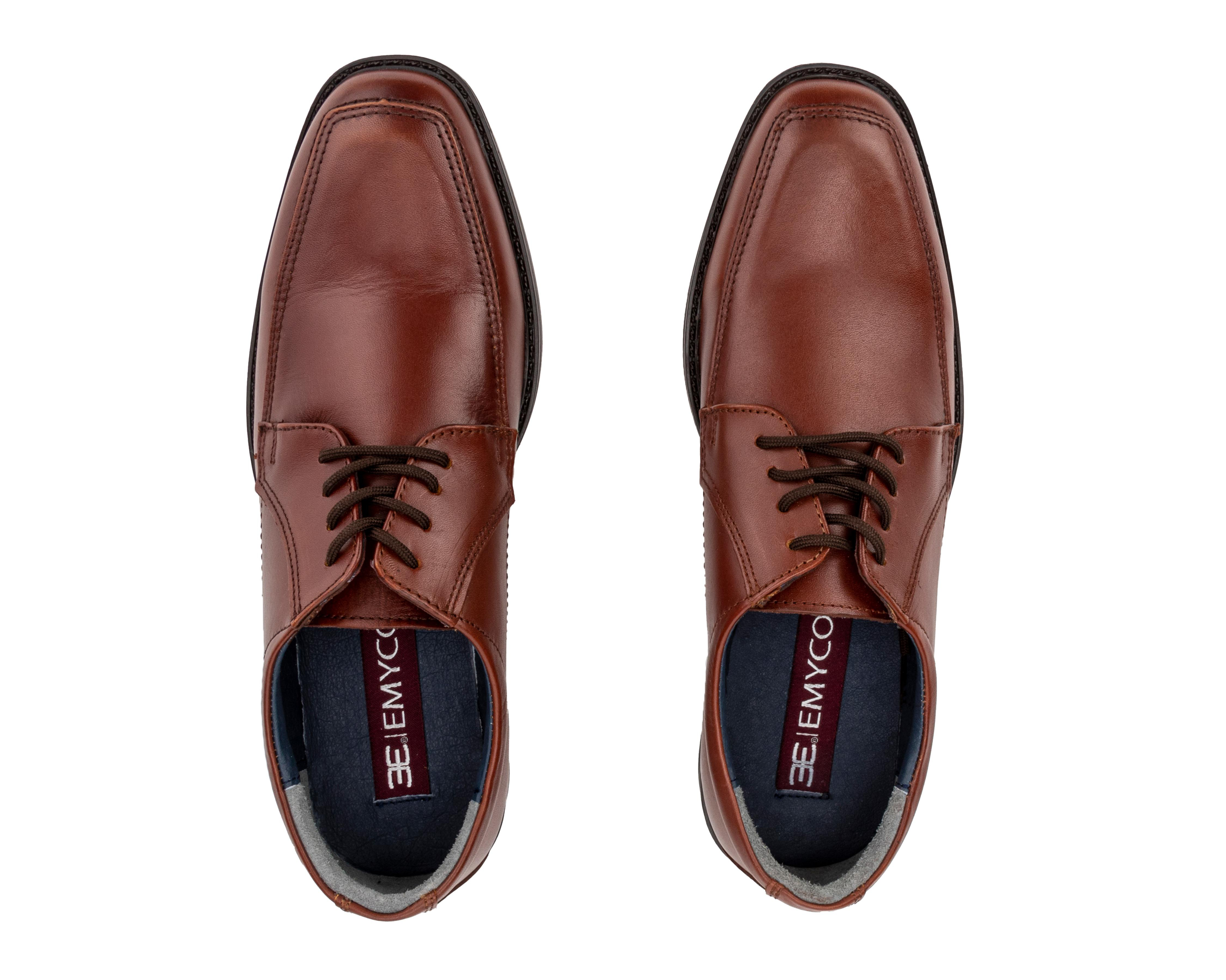 Foto 4 pulgar | Zapatos de Vestir Emyco de Piel para Hombre