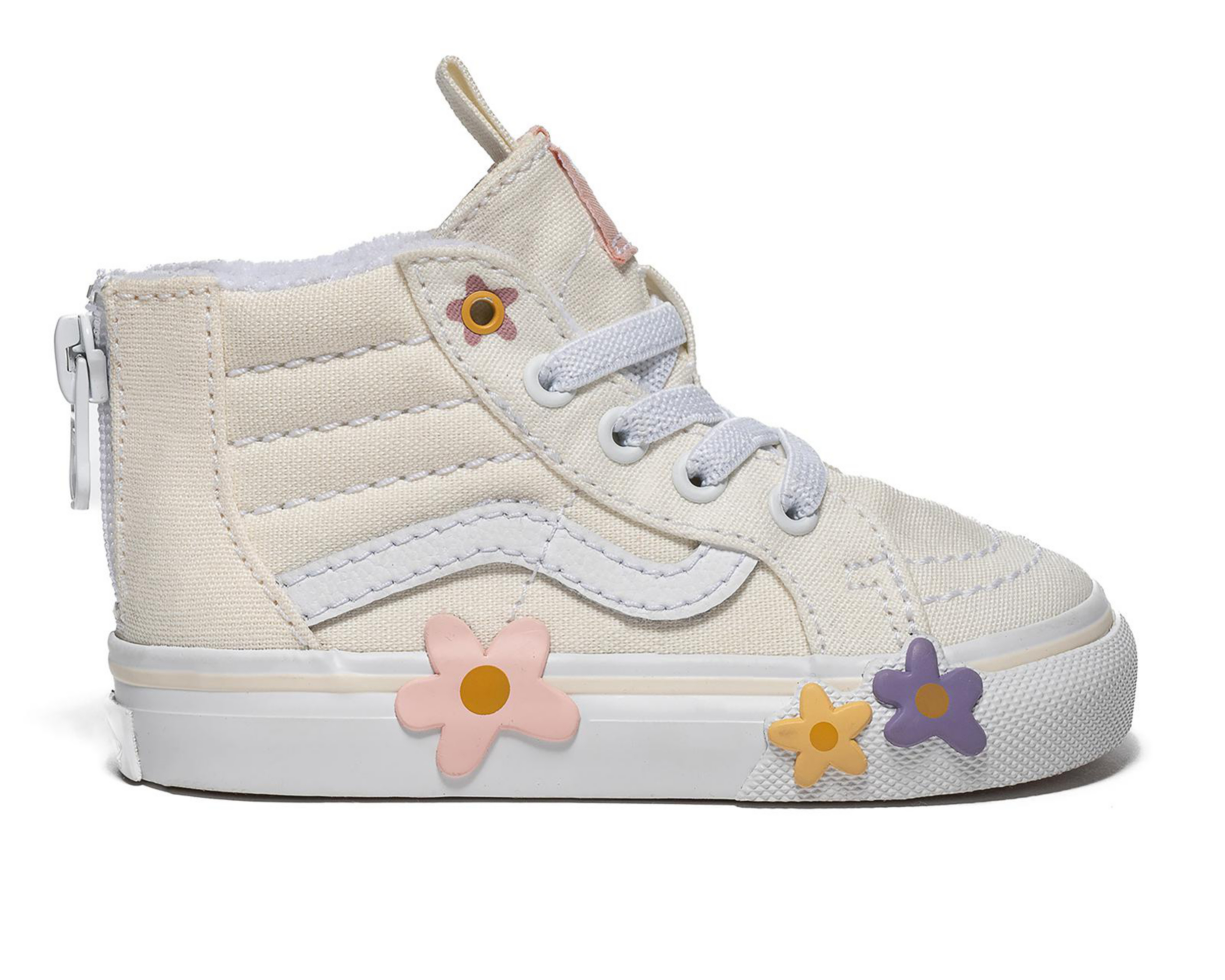 Foto 3 pulgar | Tenis Vans SK8-Hi Zip Flower para Niña