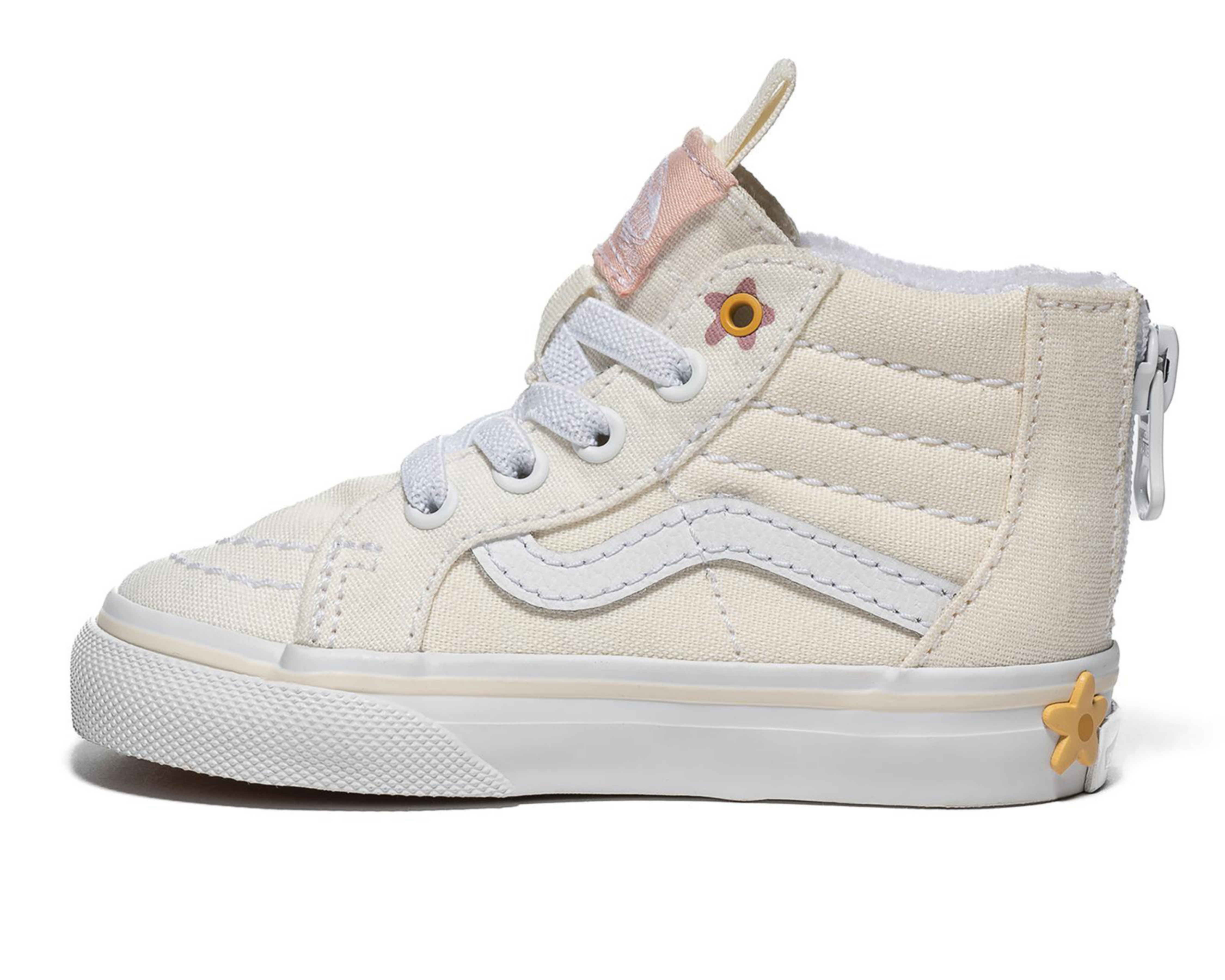 Foto 4 pulgar | Tenis Vans SK8-Hi Zip Flower para Niña